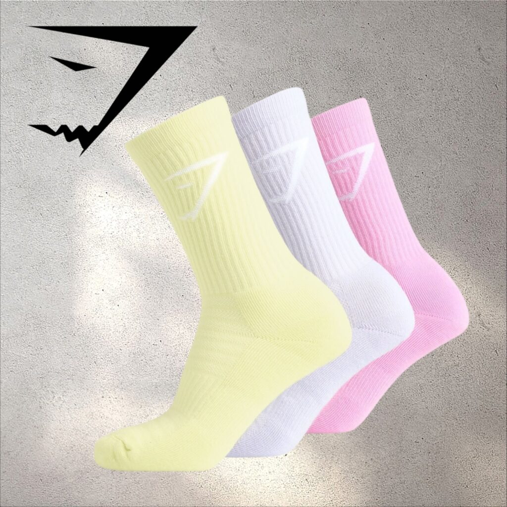 CREW SOCKS 3PK – REFRESH YELLOW/FRESH LILAC/SOUR PINK 5900