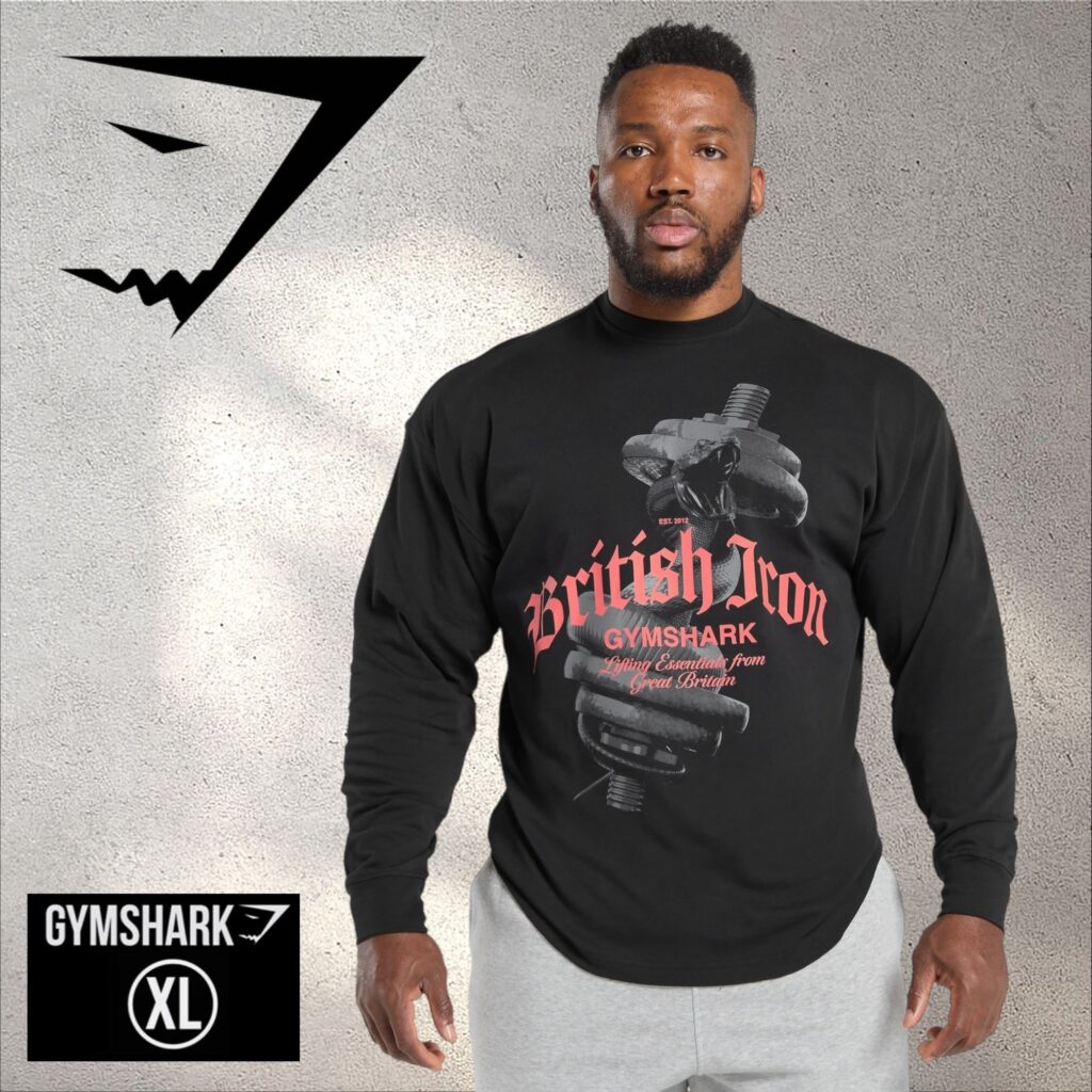 BRITISH IRON LONG SLEEVE T-SHIRT – BLACK 5844
