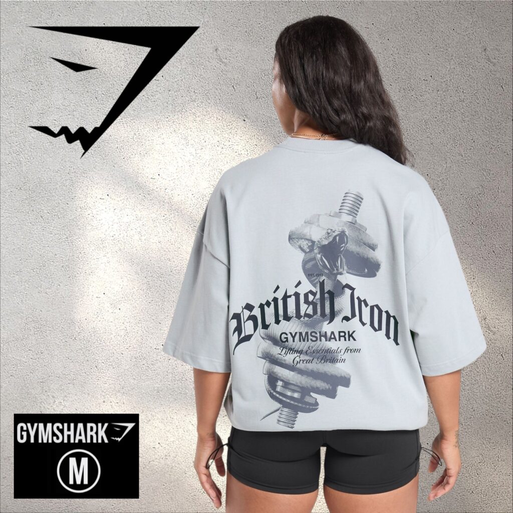 BRITISH IRON HEAVYWEIGHT T-SHIRT- ICE GREY 5815