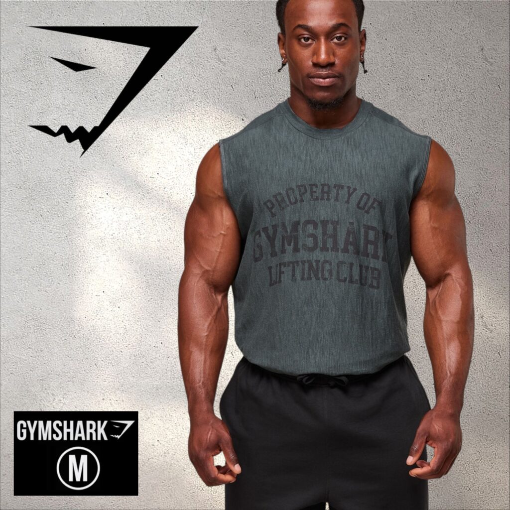LIGHTWEIGHT SLUB TEXTURED TANK – SLATE 5885