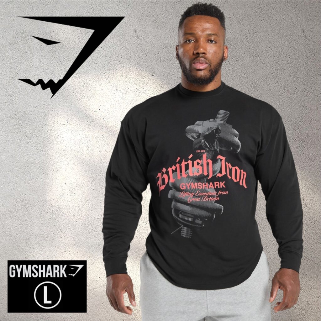 BRITISH IRON LONG SLEEVE T-SHIRT – BLACK 5852