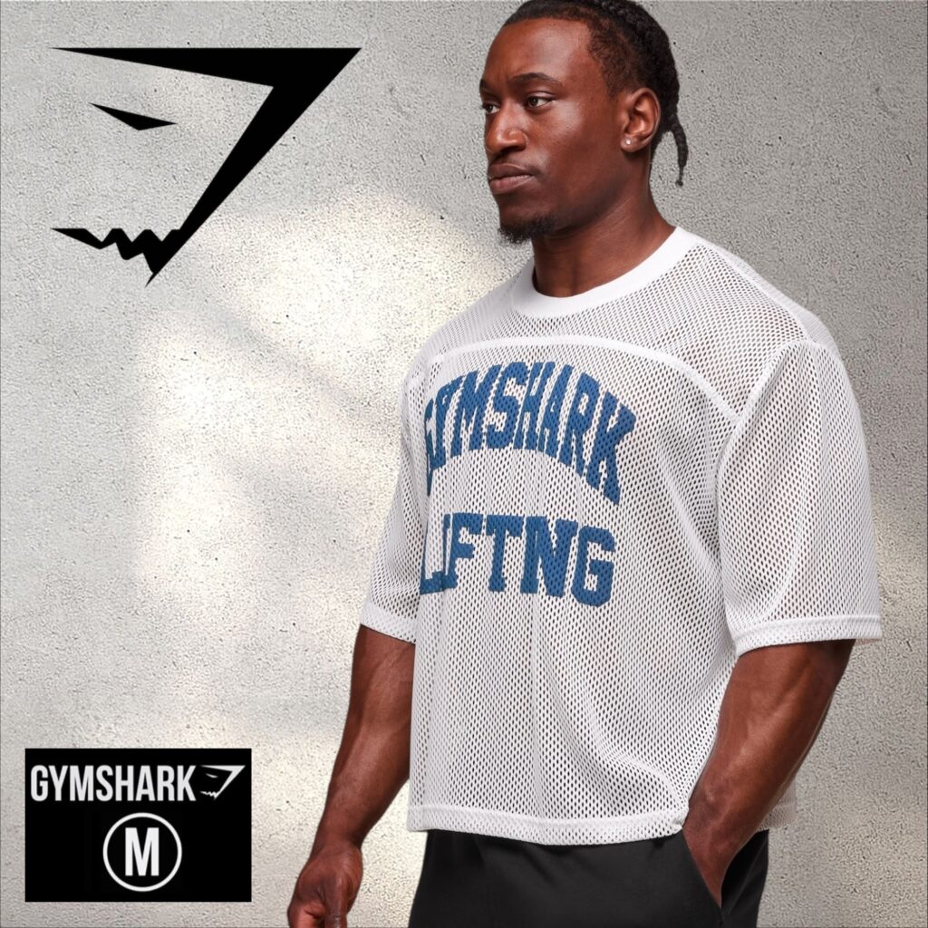 MESH OVERSIZED T-SHIRT GYMSHARK 6075