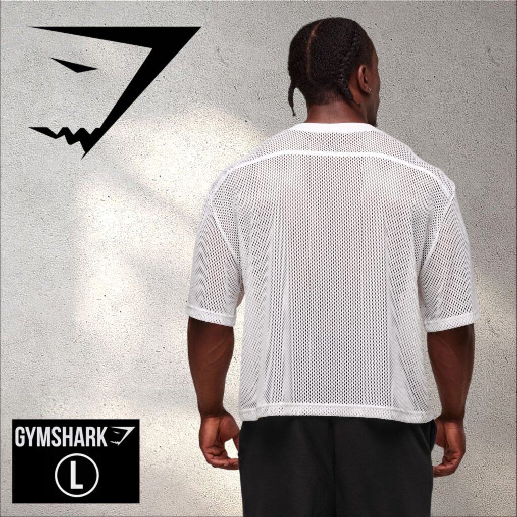 MESH OVERSIZED T-SHIRT GYMSHARK 6077