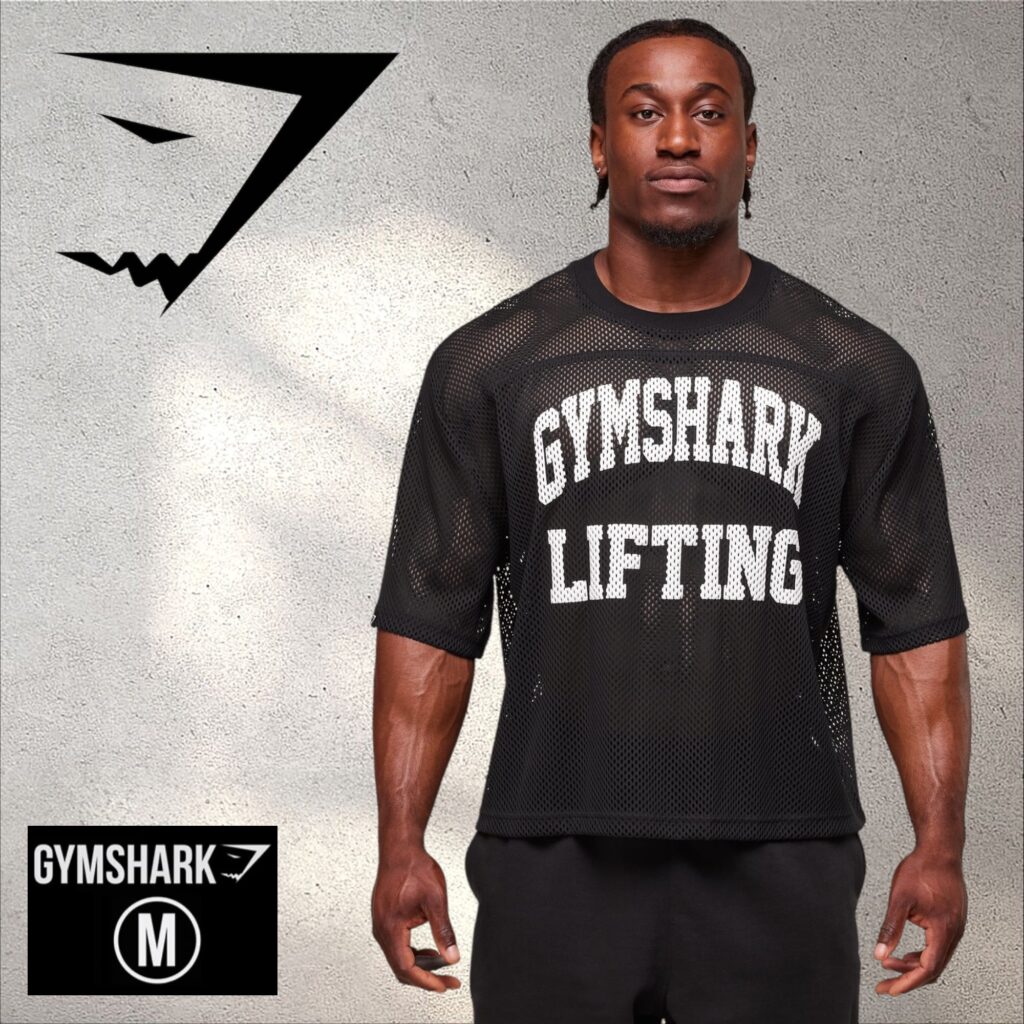 MESH OVERSIZED T-SHIRT GYMSHARK 6076