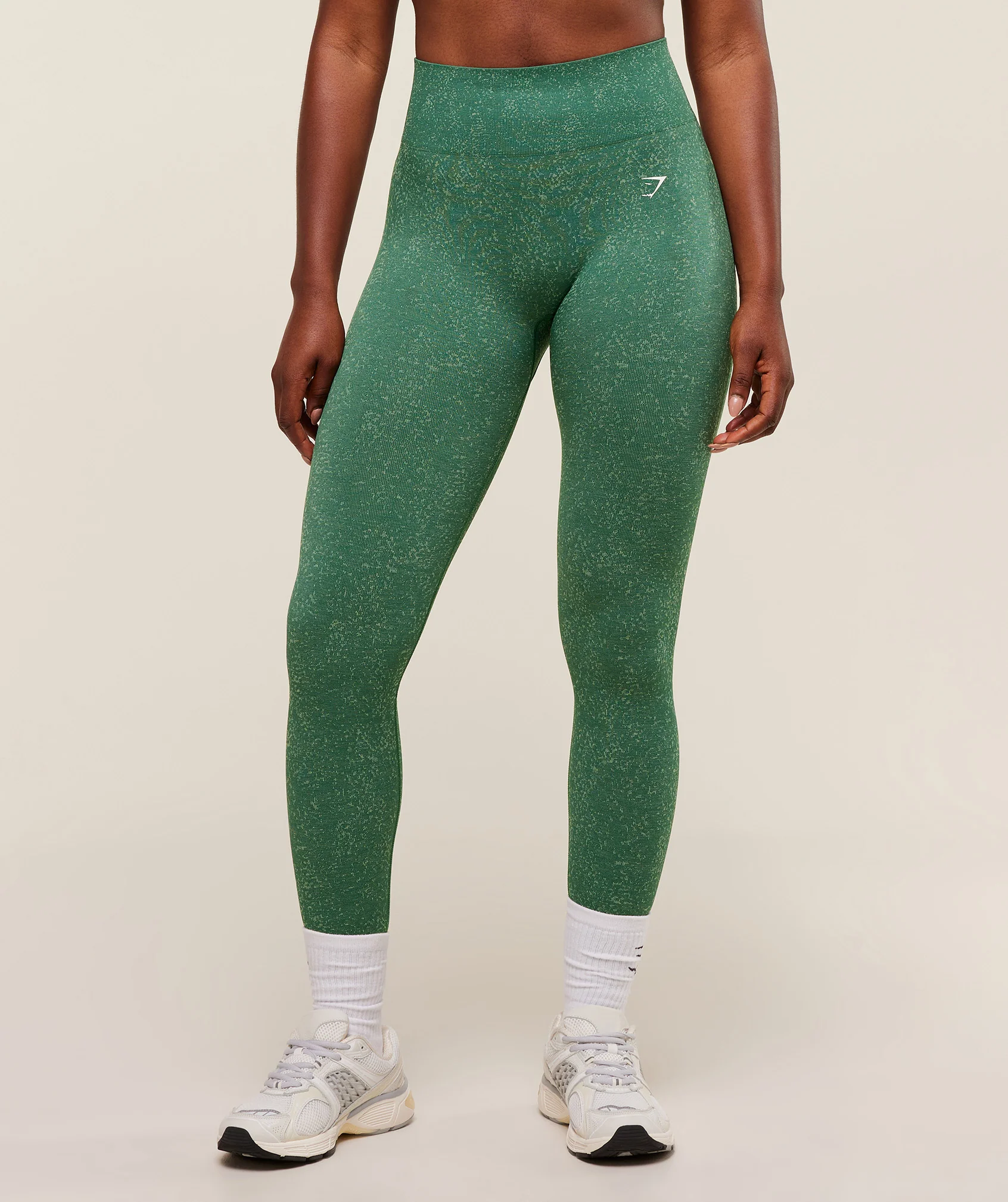 Adapt Fleck x Whitney Seamless Leggings – Lift Green/Clay Green