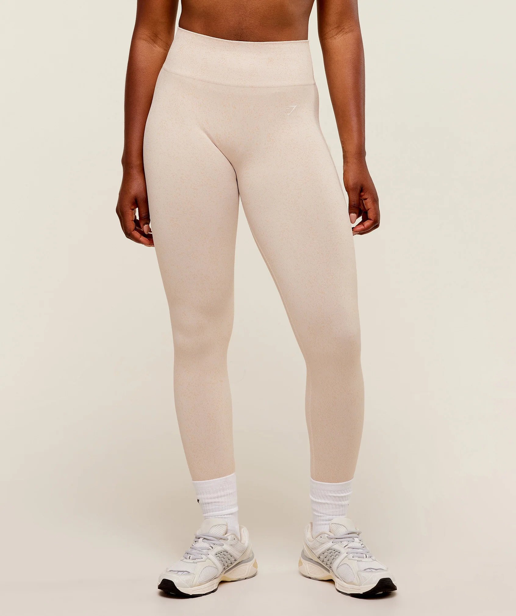 Adapt Fleck x Whitney Seamless Leggings – Mineral | Coconut White
