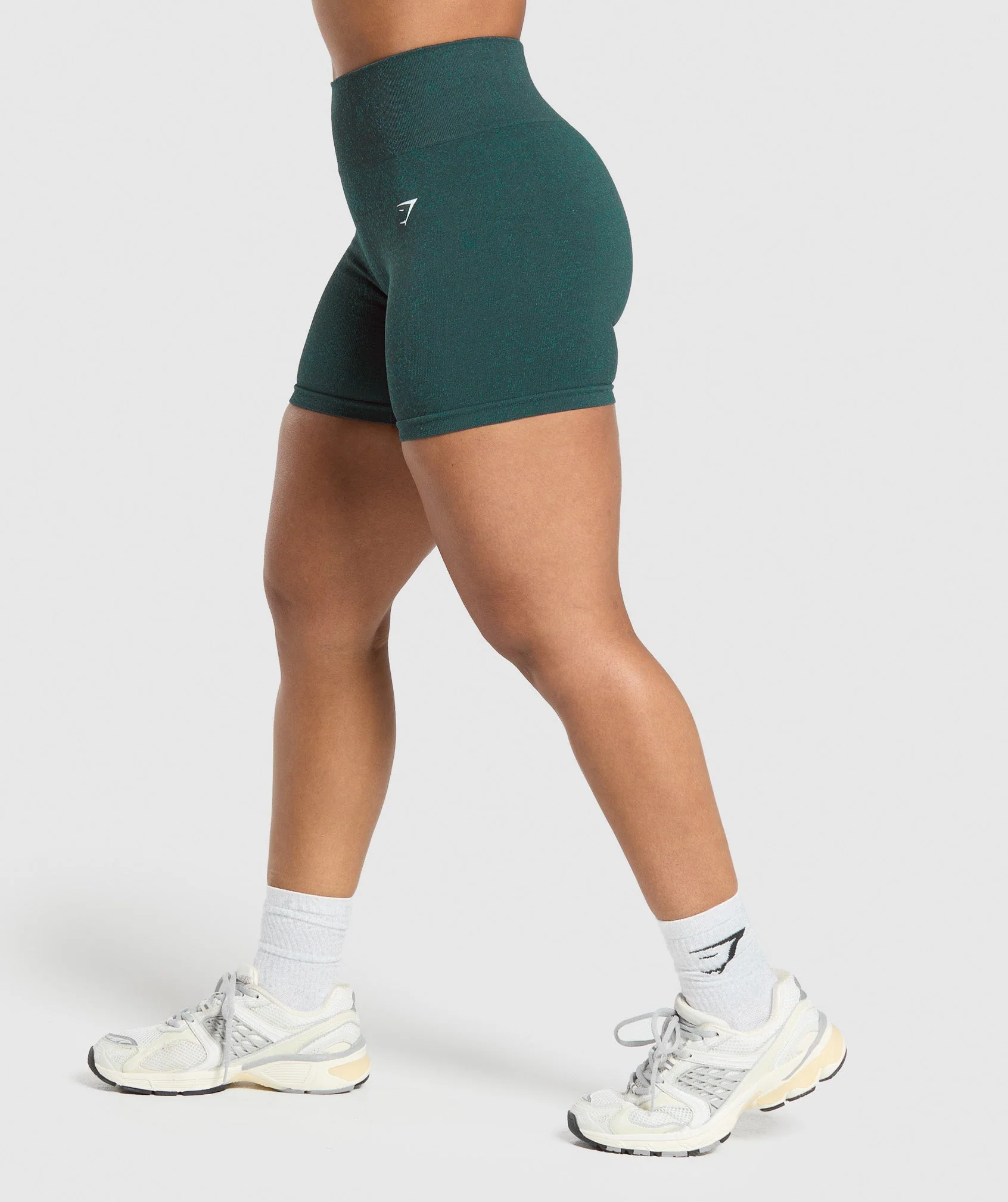 Adapt Fleck Seamless Shorts – Darkest Teal/Functional Teal - Imagen 2