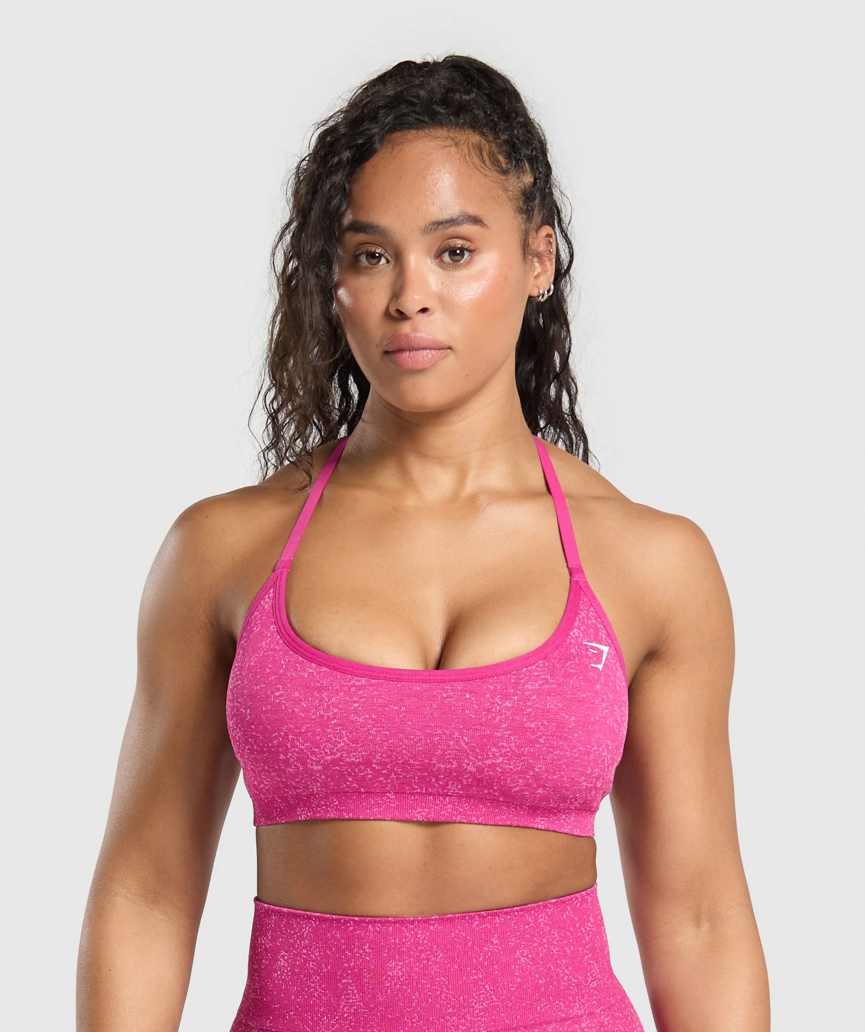 Adapt Fleck T-Back Bra – Winning Pink/Sour Pink