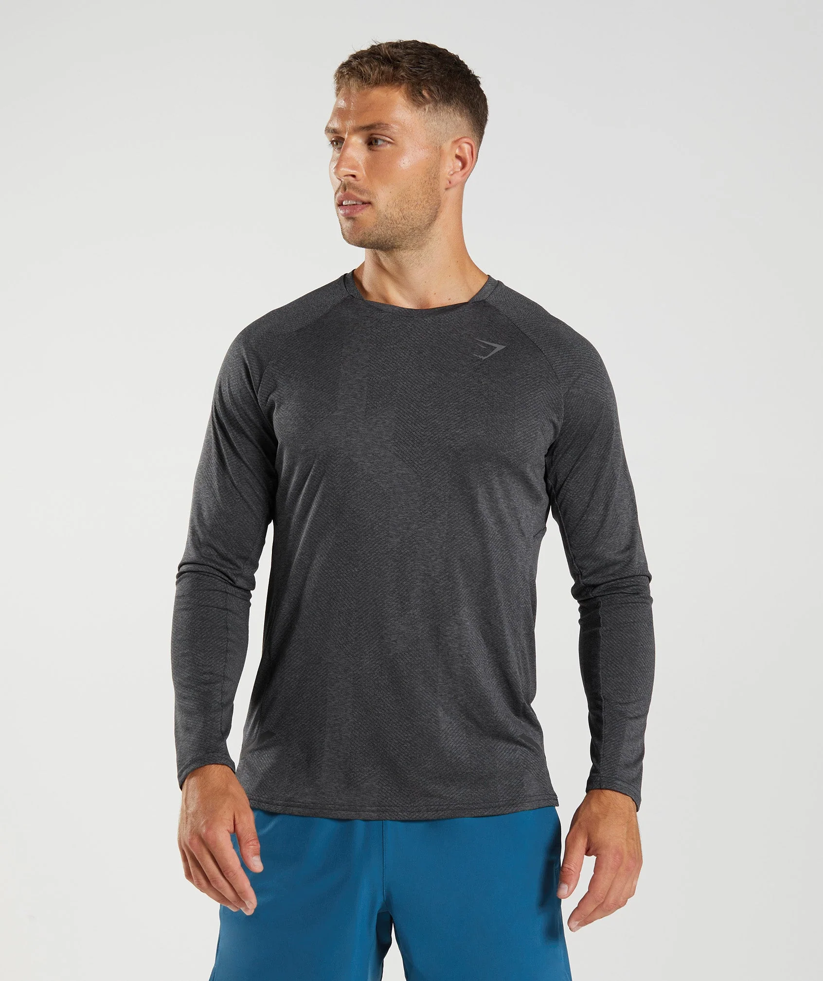 Apex Long Sleeve T-Shirt – Black/Silhouette Grey