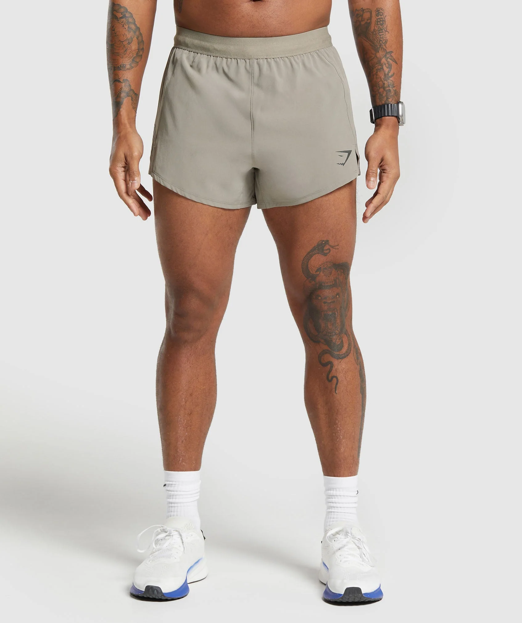 Apex Run 5″ Shorts – Linen Brown