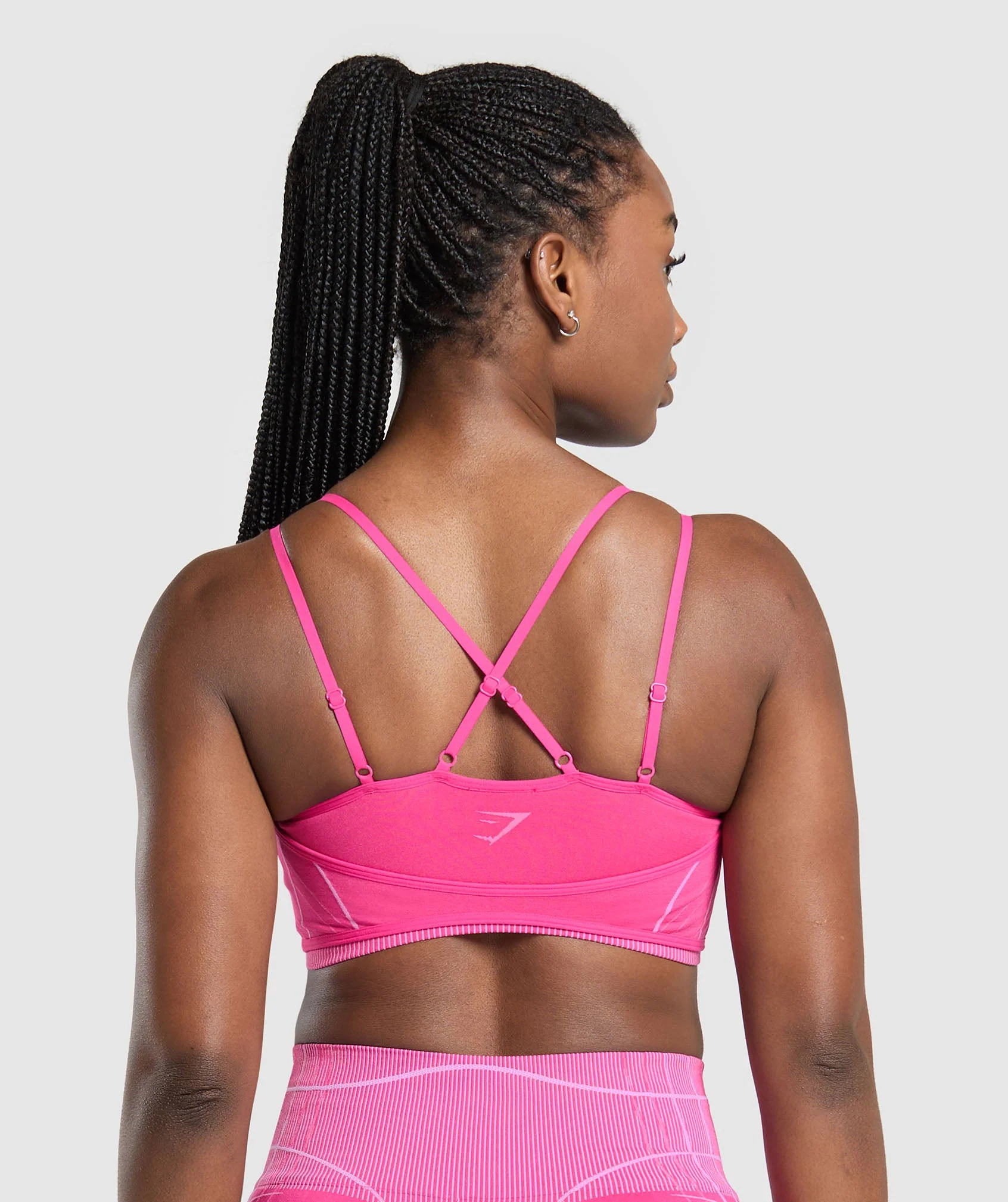 Apex Seamless Strappy Sports Bra – Valley Pink/Sour Pink