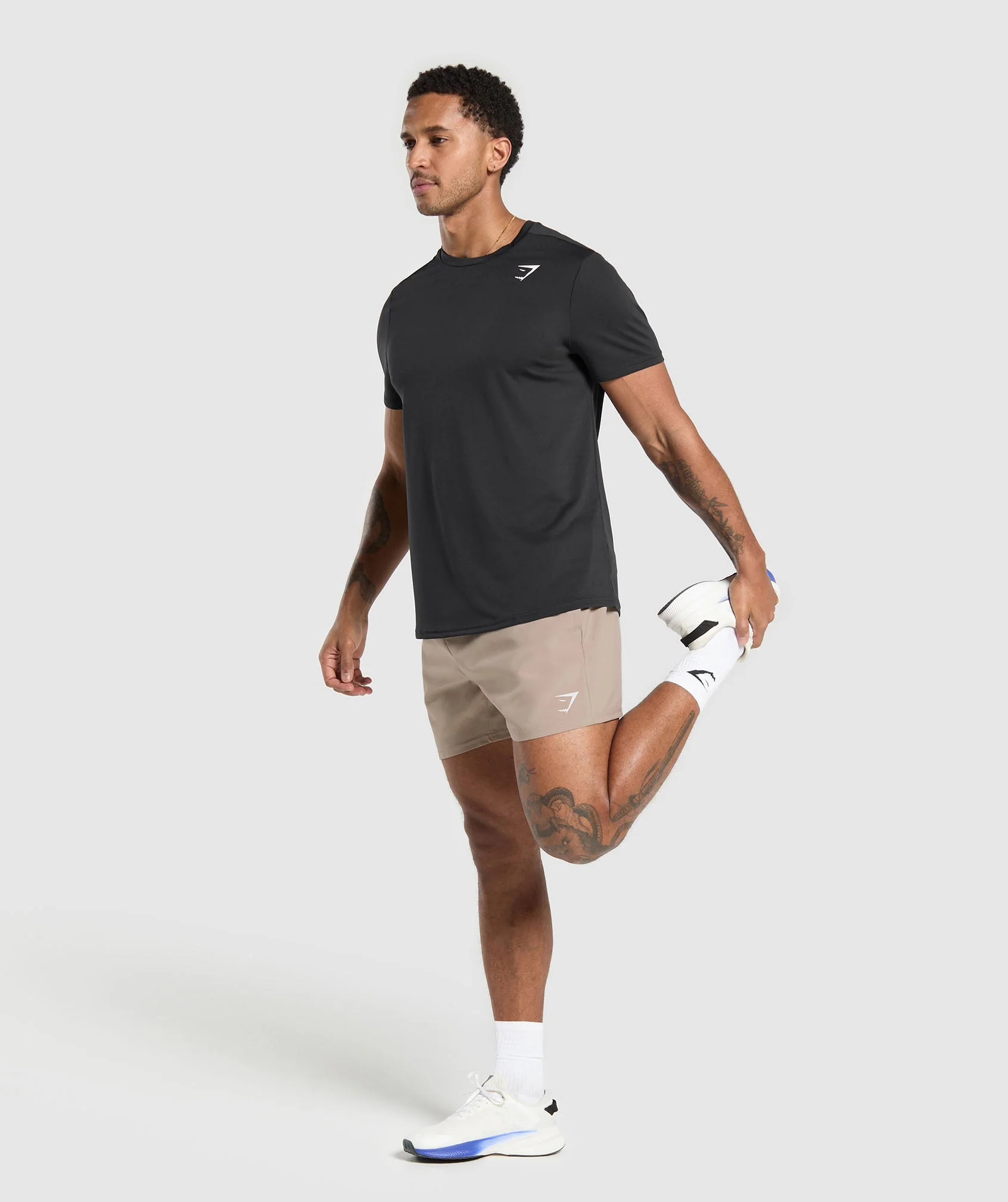 Arrival 5″ Shorts – Cement Brown - Imagen 2