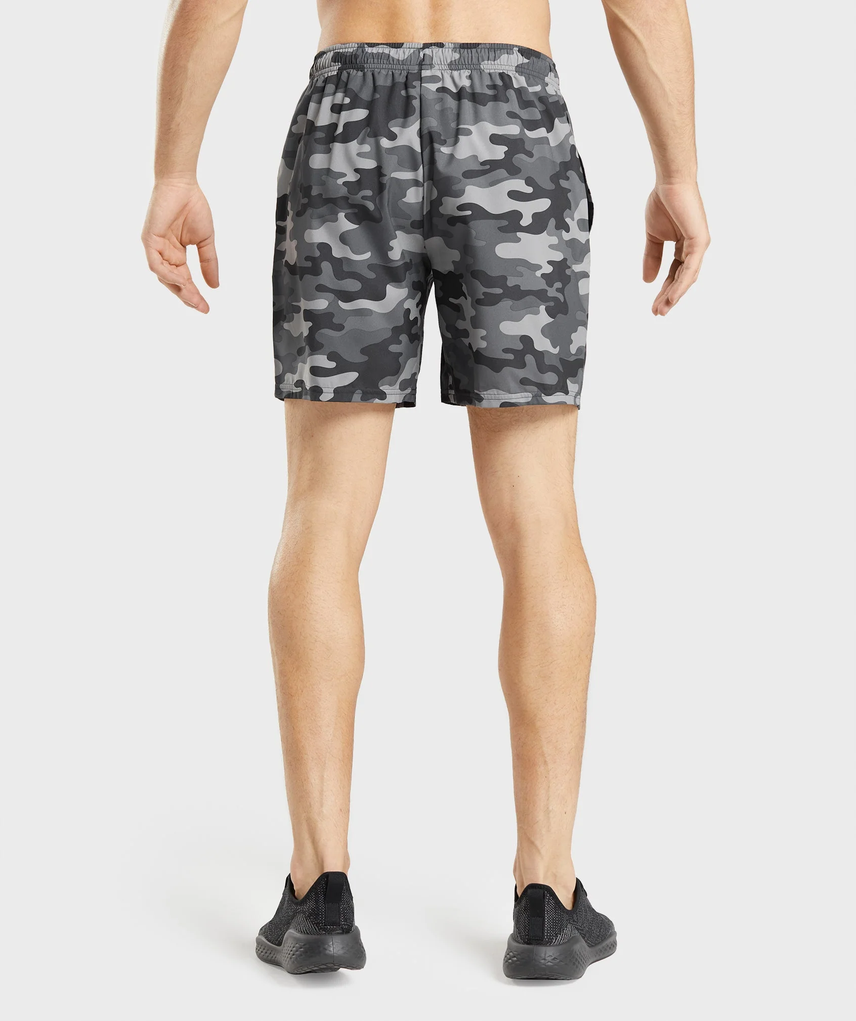 Arrival 7″ Shorts – Grey Print