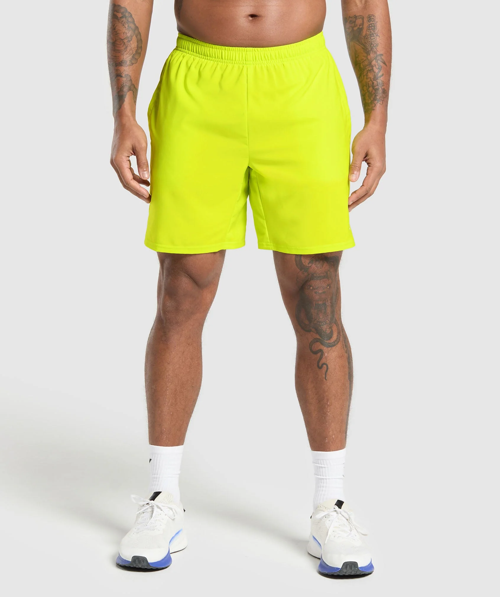 Arrival 7″ Shorts – Shock Green