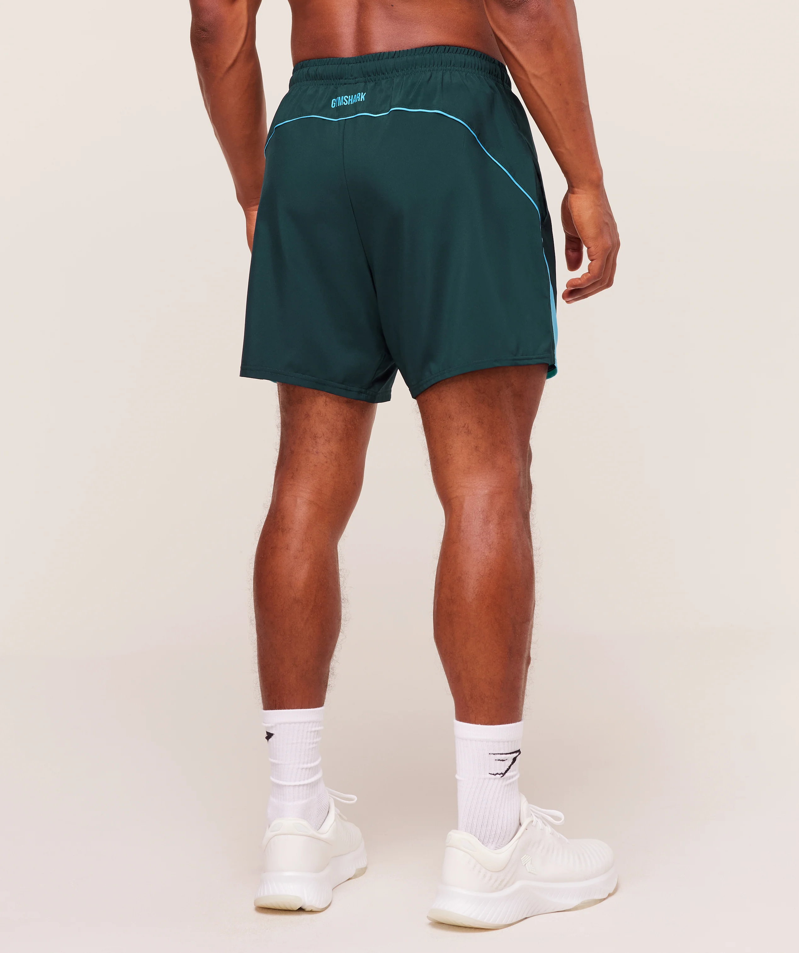 Arrival Block 6″ Shorts – Deep Petrol Blue