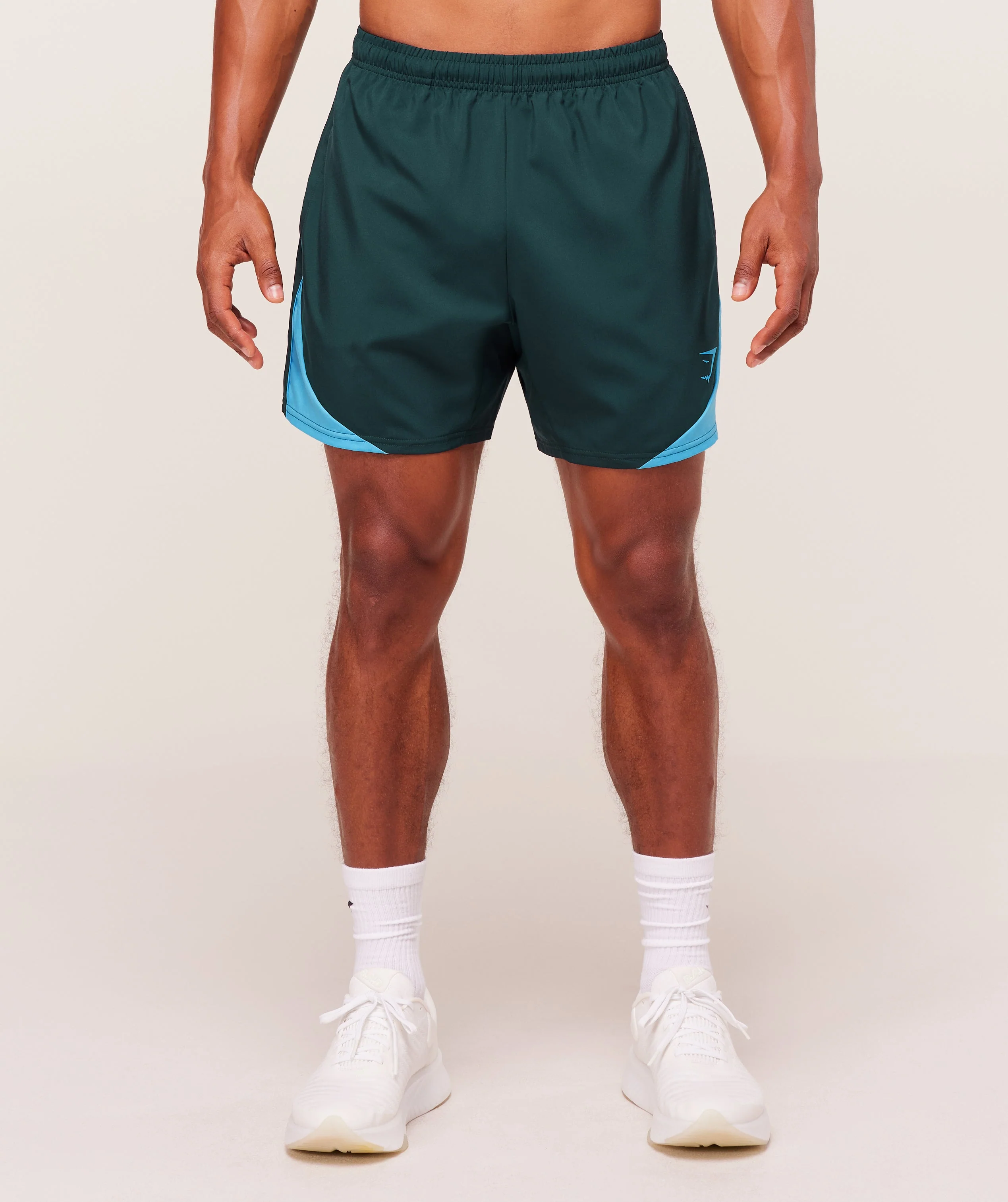 Arrival Block 6″ Shorts – Deep Petrol Blue - Imagen 2