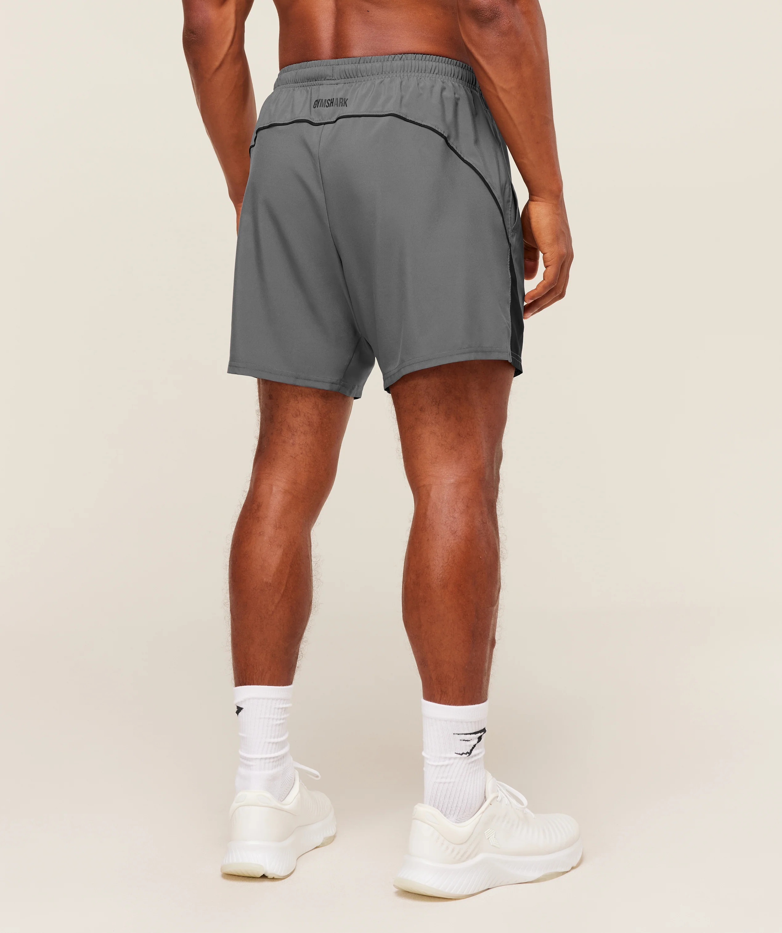 Arrival Block 6″ Shorts – Dark Grey