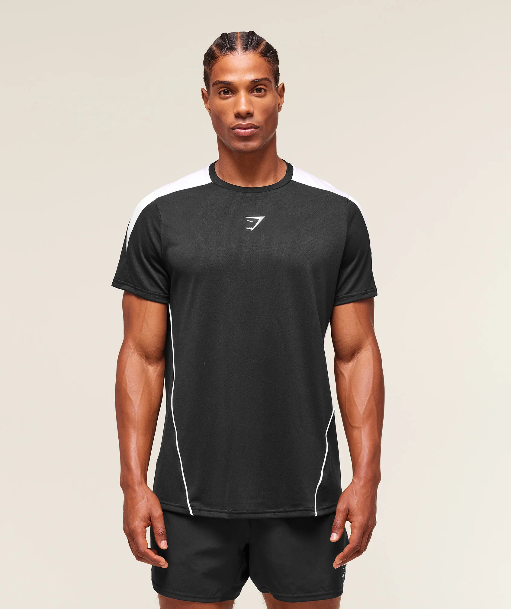 Arrival Block T-Shirt – Black
