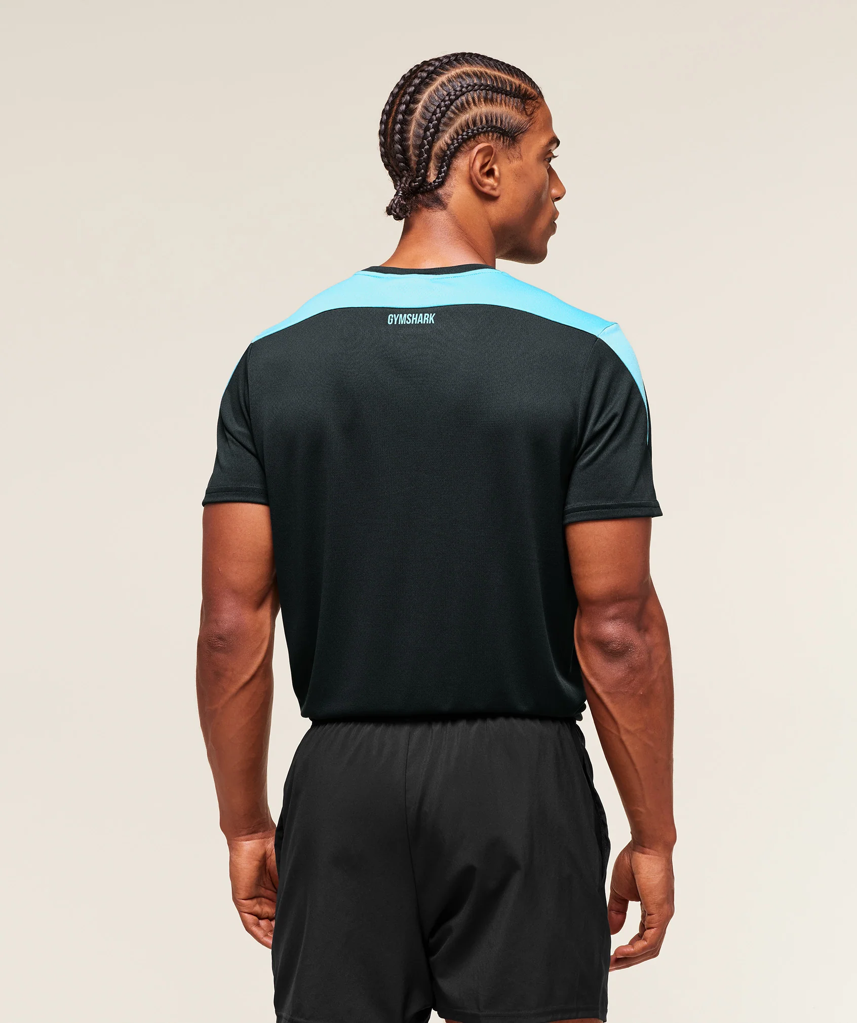 Arrival Block T-Shirt – Deep Petrol Blue