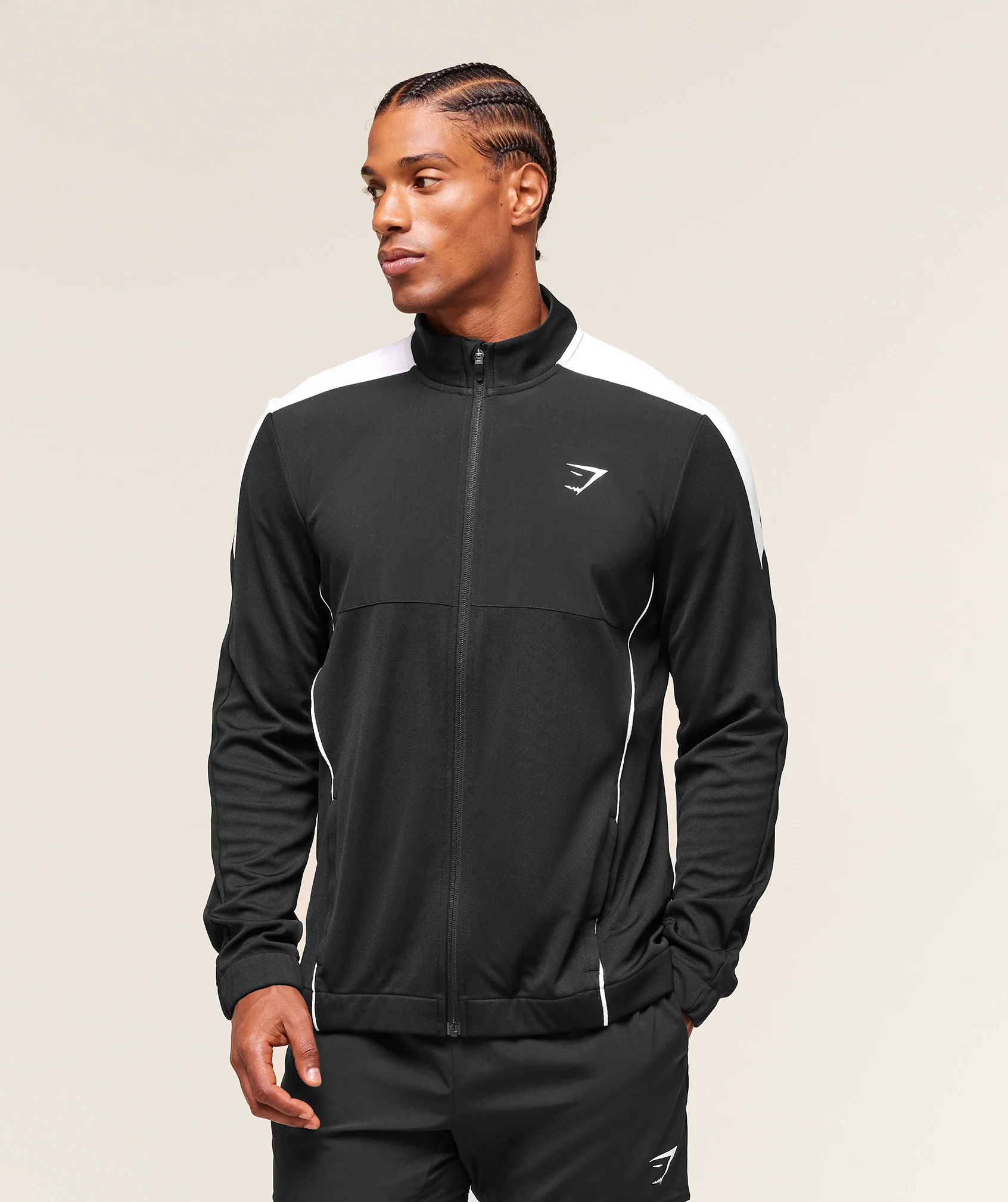 Arrival Block Track Jacket – Black