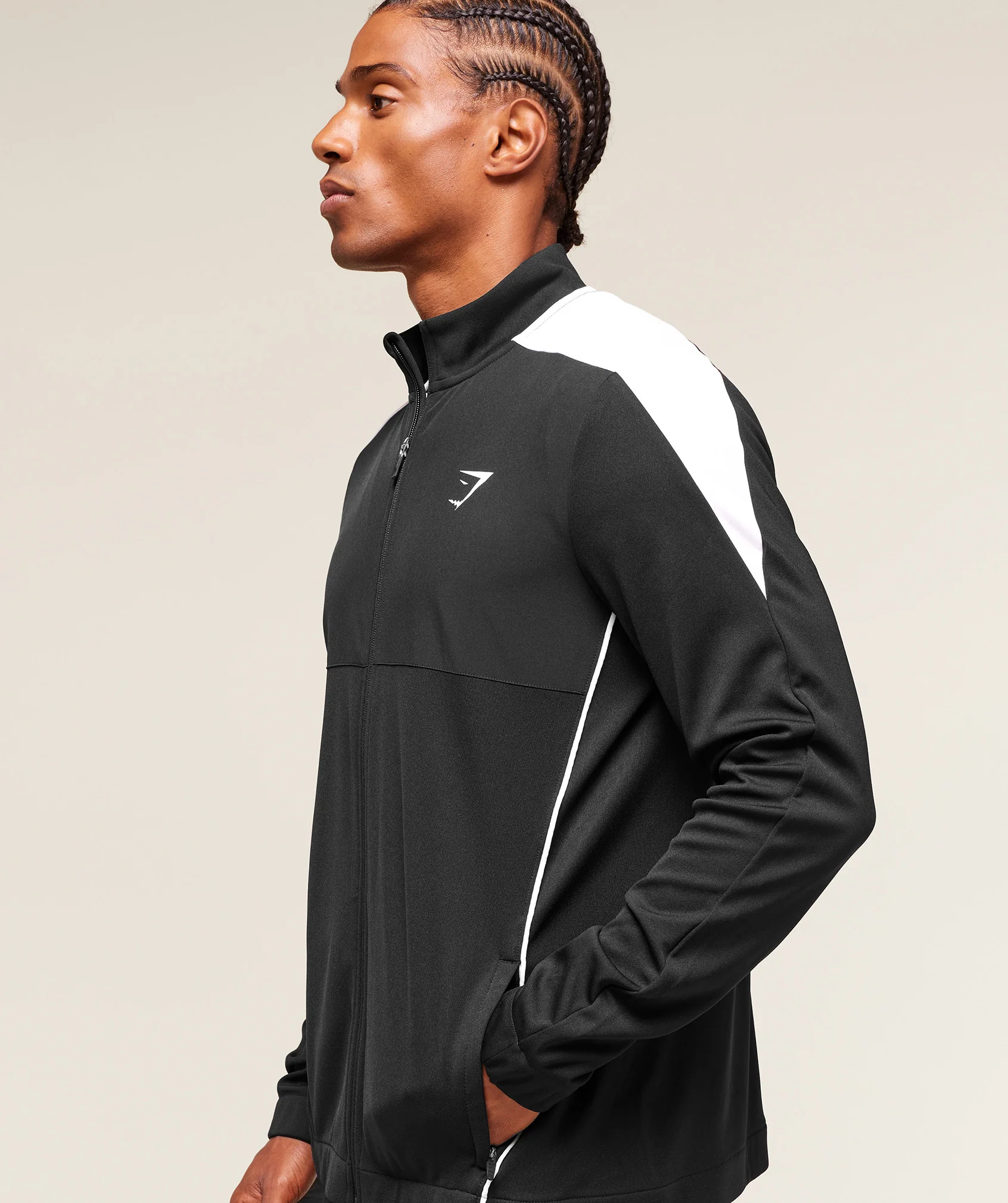 Arrival Block Track Jacket – Black - Imagen 2