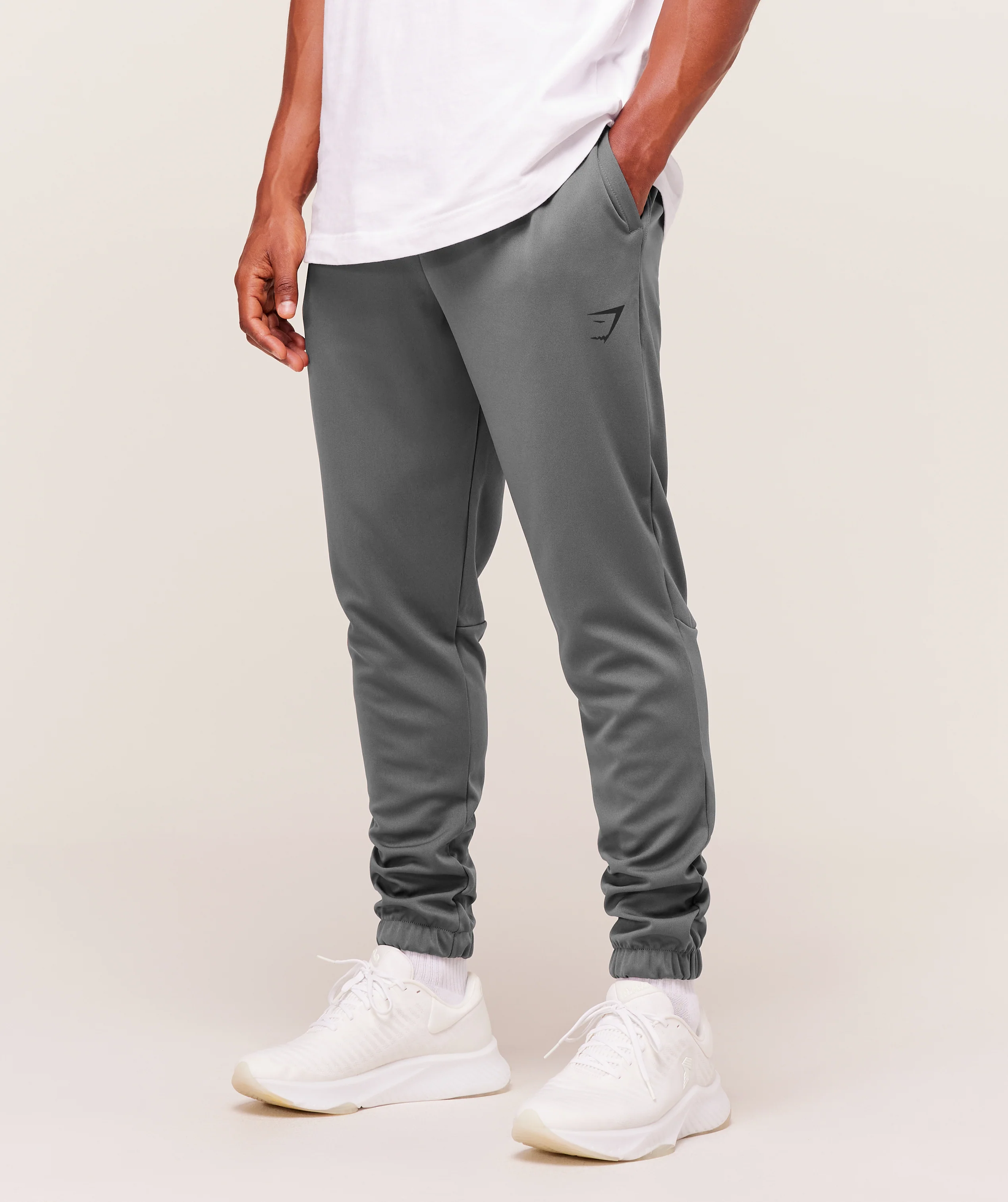 Arrival Knit Block Joggers – Dark Grey - Imagen 2
