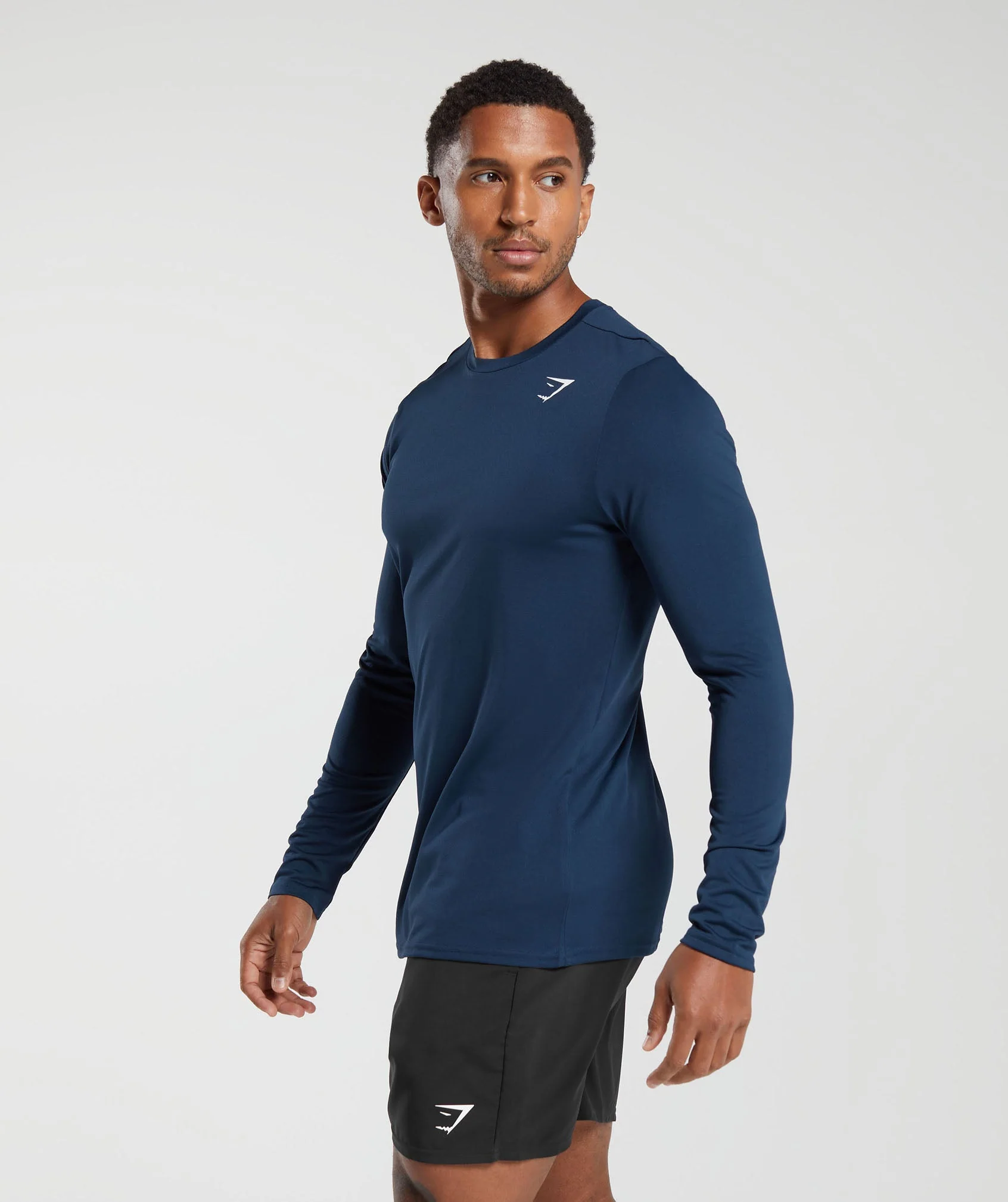 Arrival Long Sleeve T-Shirt – Navy - Imagen 2