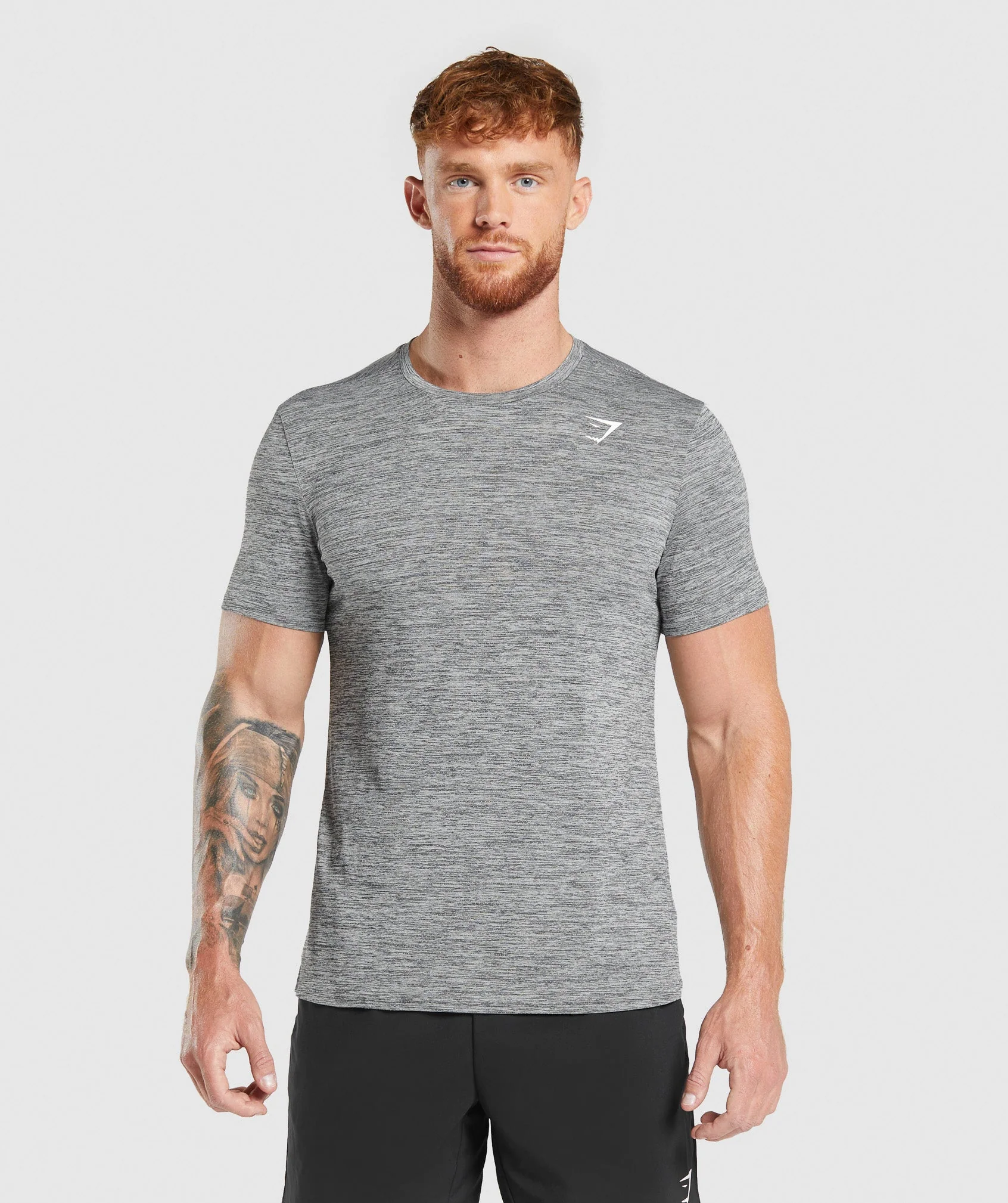 Arrival Marl T-Shirt – Silhouette Grey/Light Grey Marl