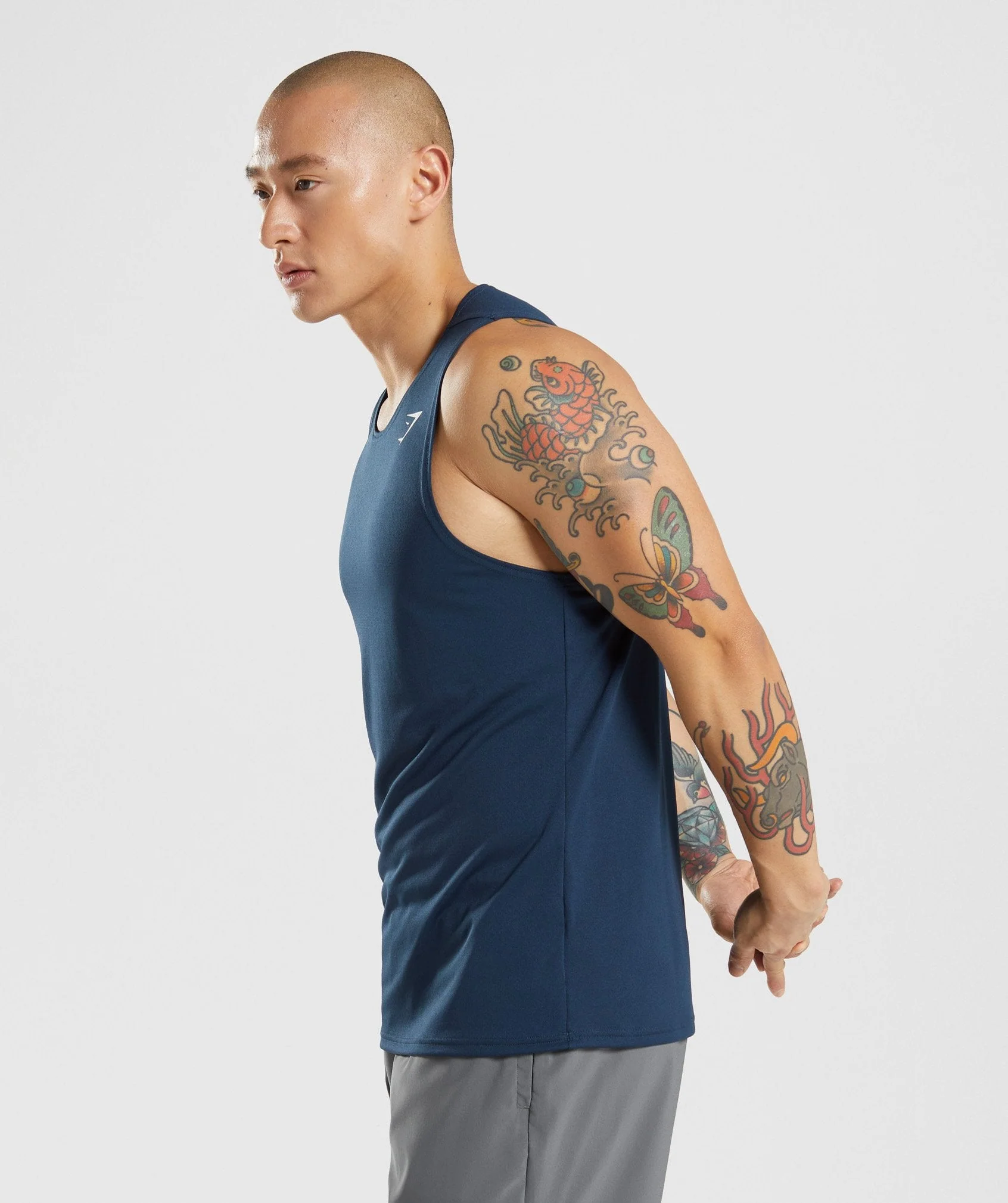 Arrival Tank – Navy - Imagen 2