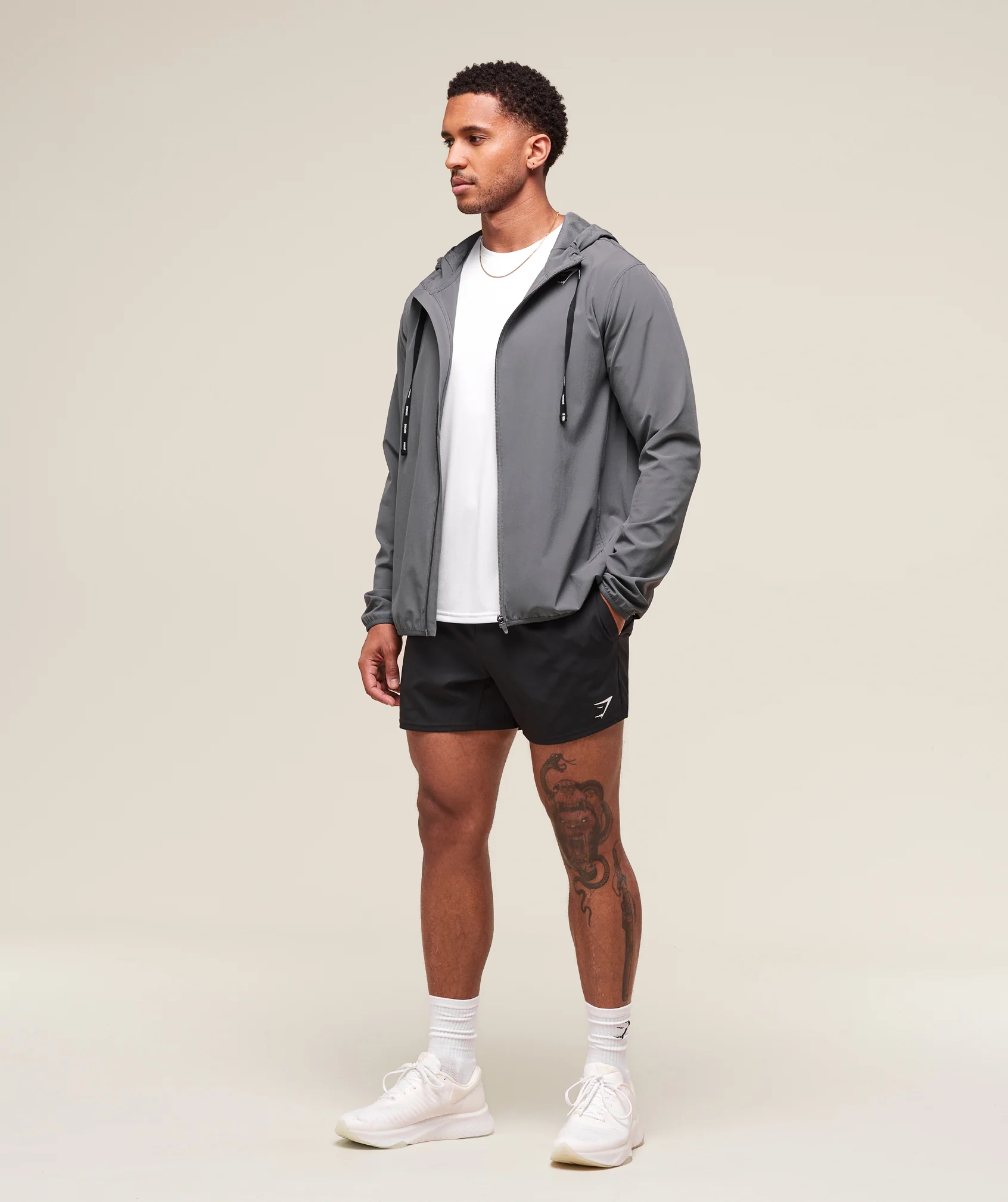 Arrival Track Jacket – Silhouette Grey - Imagen 2