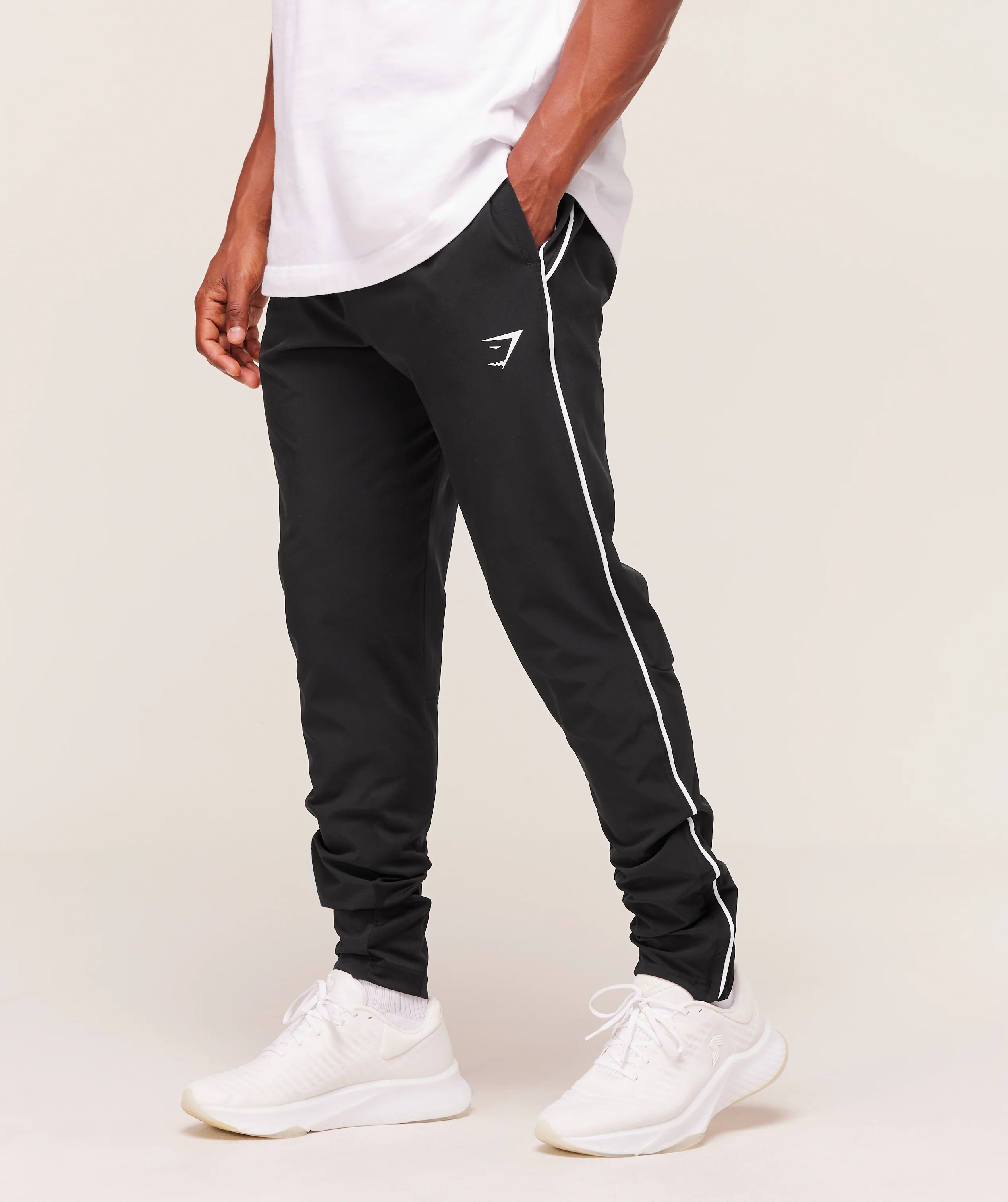 Arrival Woven Block Joggers – Black - Imagen 2