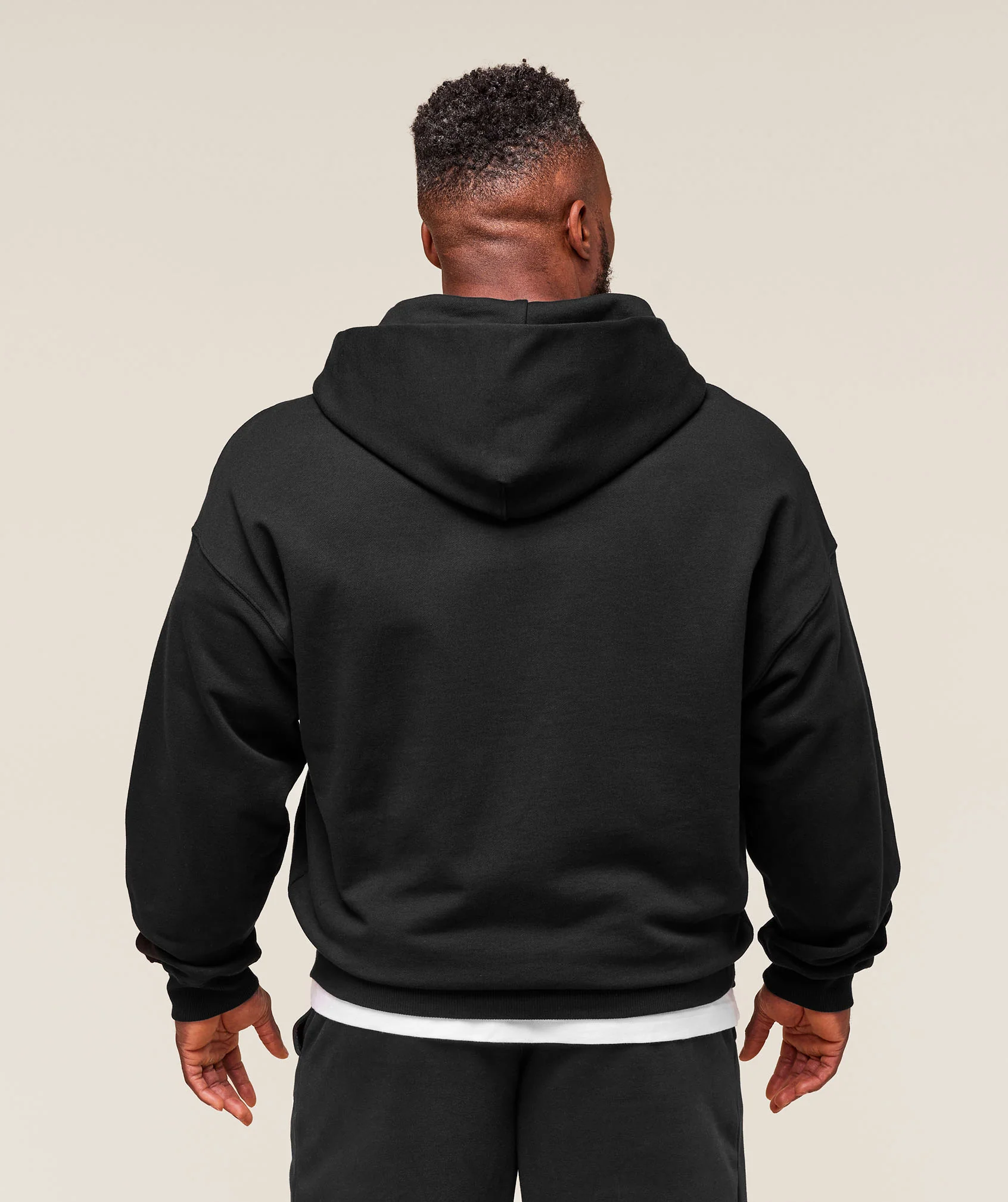 Authentic Apparel Zip Up Hoodie – Black