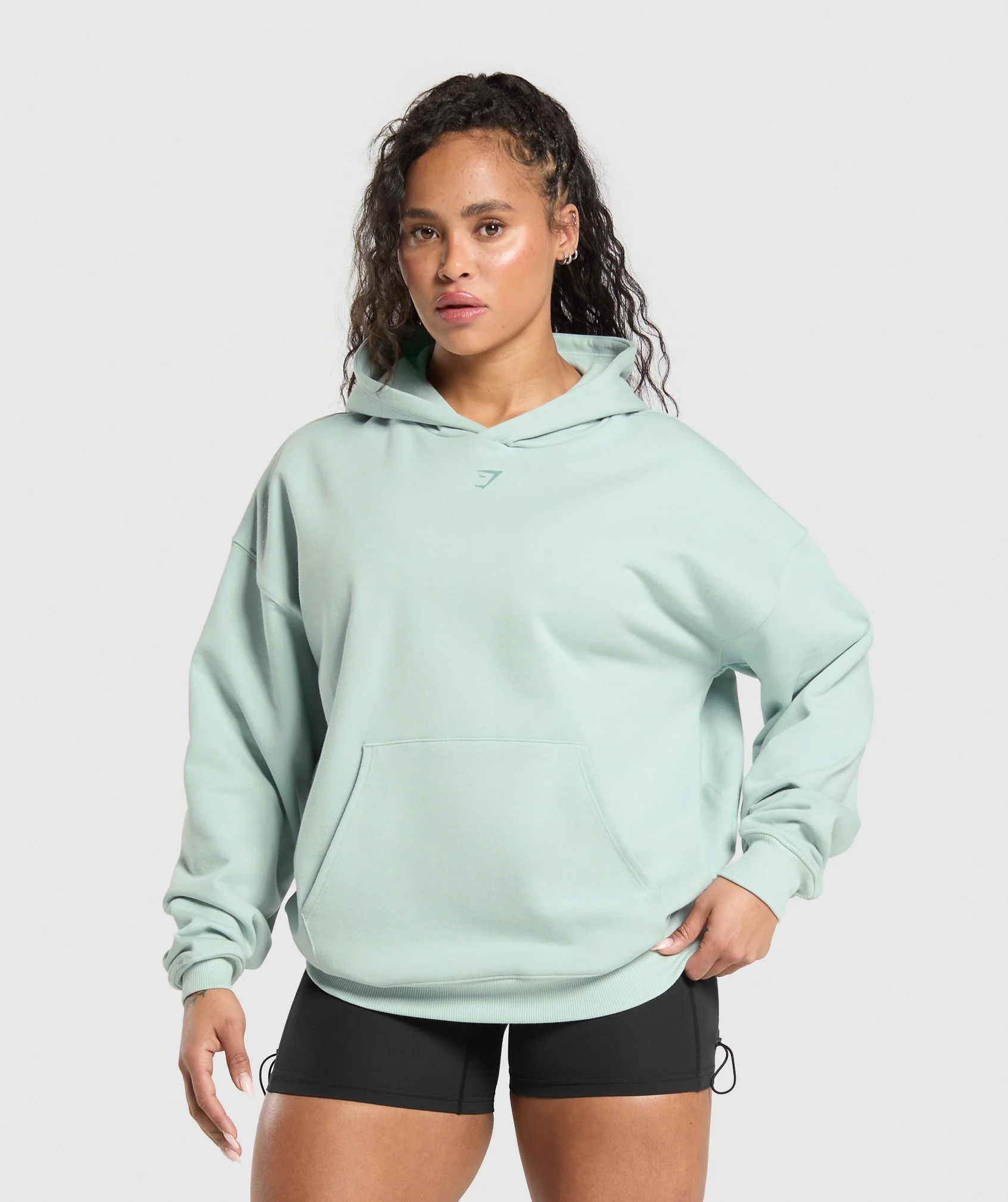 Back Gains Graphic Hoodie – Morning Blue