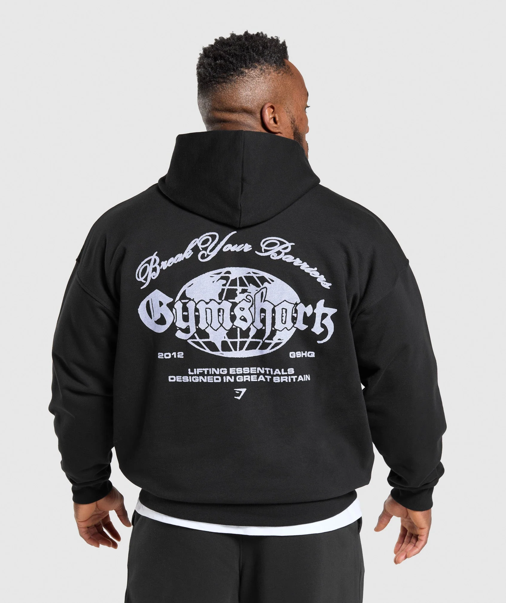 Break Your Barriers Hoodie – Black