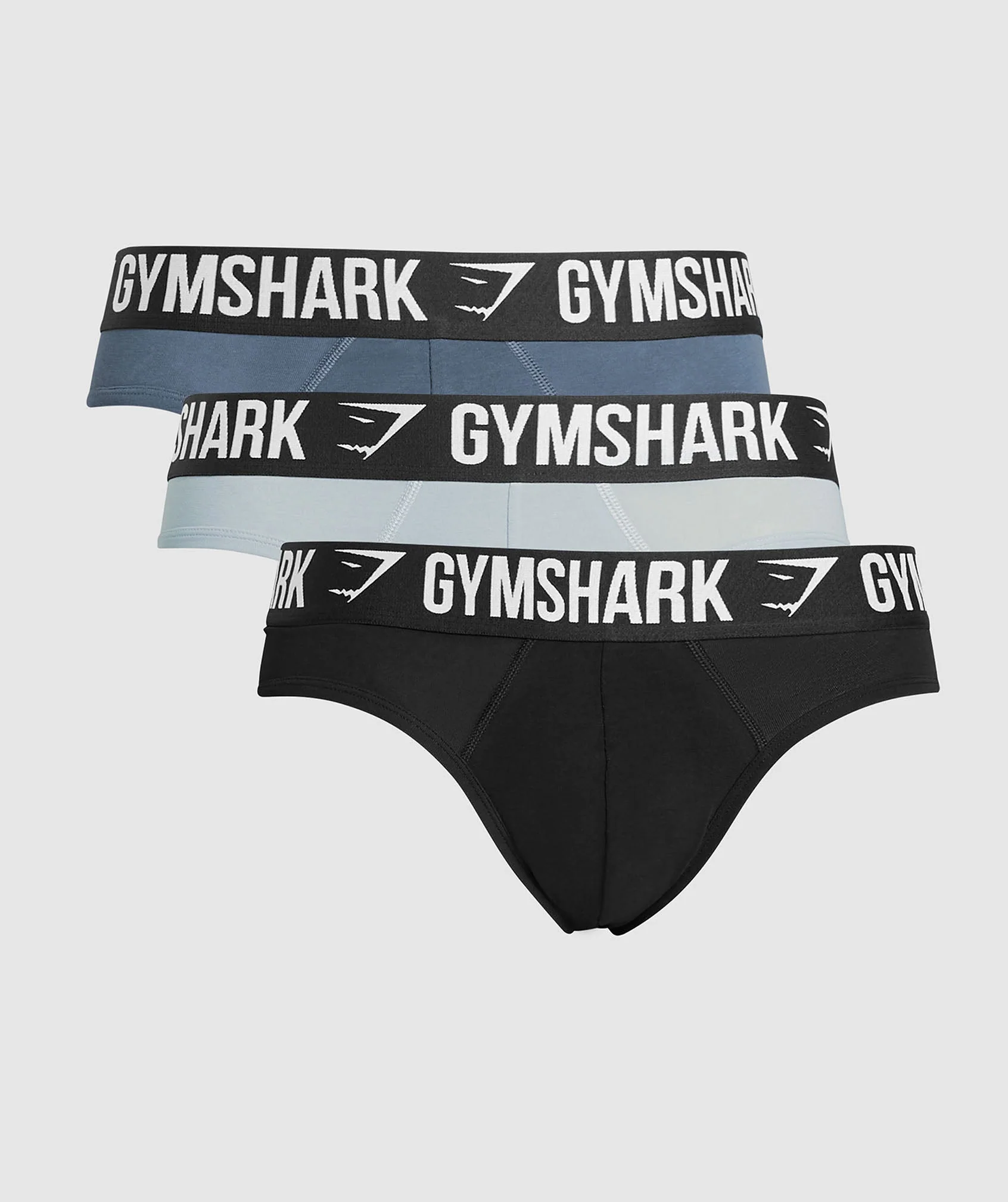Brief 3PK – Denim Grey/Titanium Blue/Black