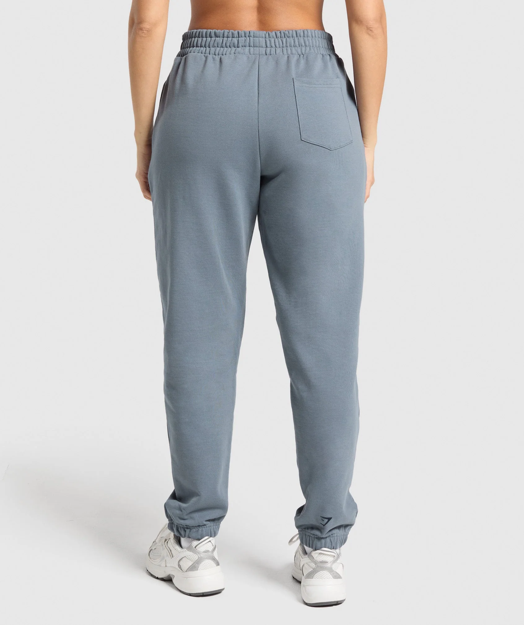 Campus Classics Graphic Joggers – Iron Blue