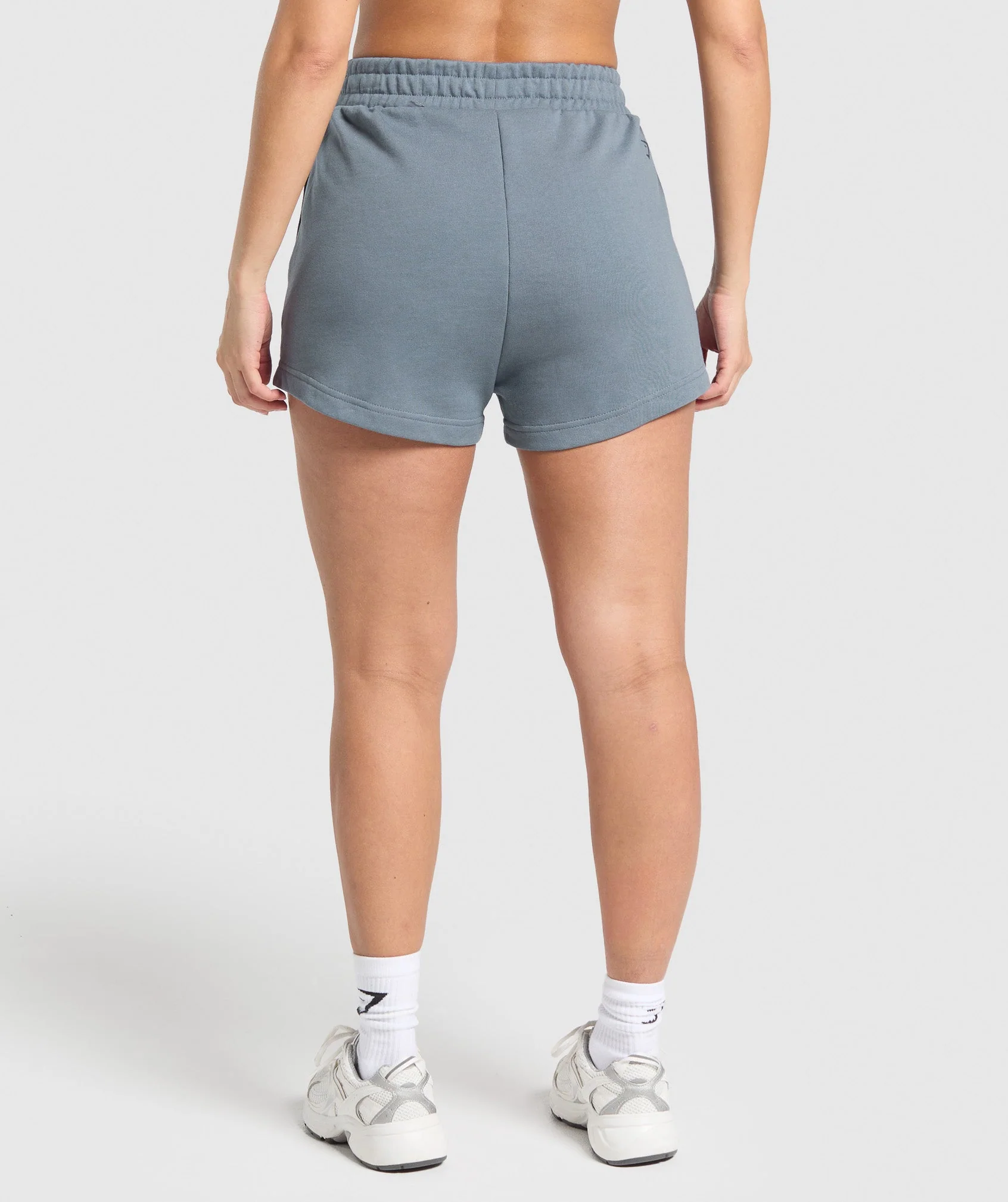 Campus Classics Graphic Sweat Shorts – Iron Blue