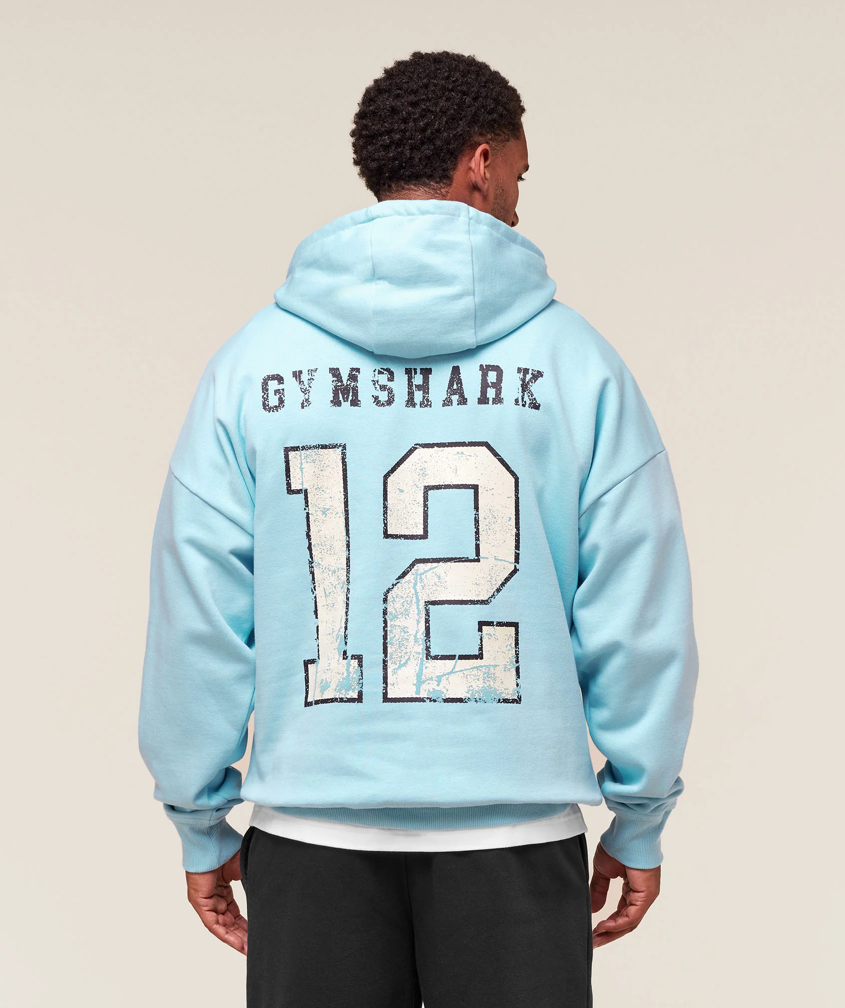 Campus Hoodie – Athletic Light Blue