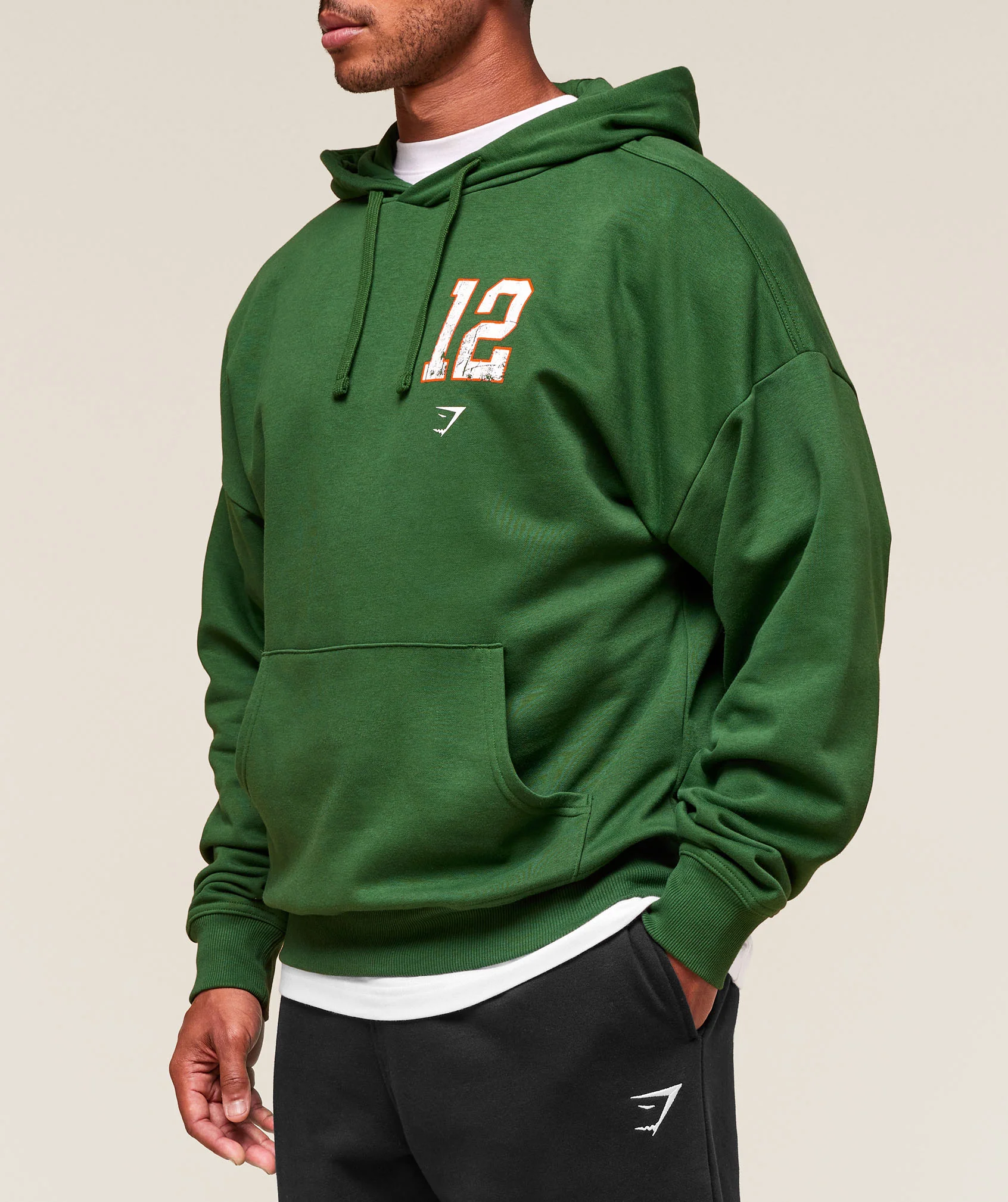 Campus Hoodie – Athletic Green - Imagen 2