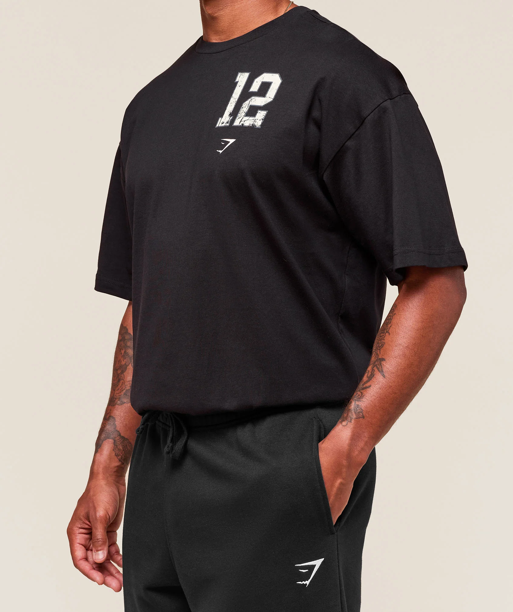 Campus T-Shirt – Black - Imagen 2