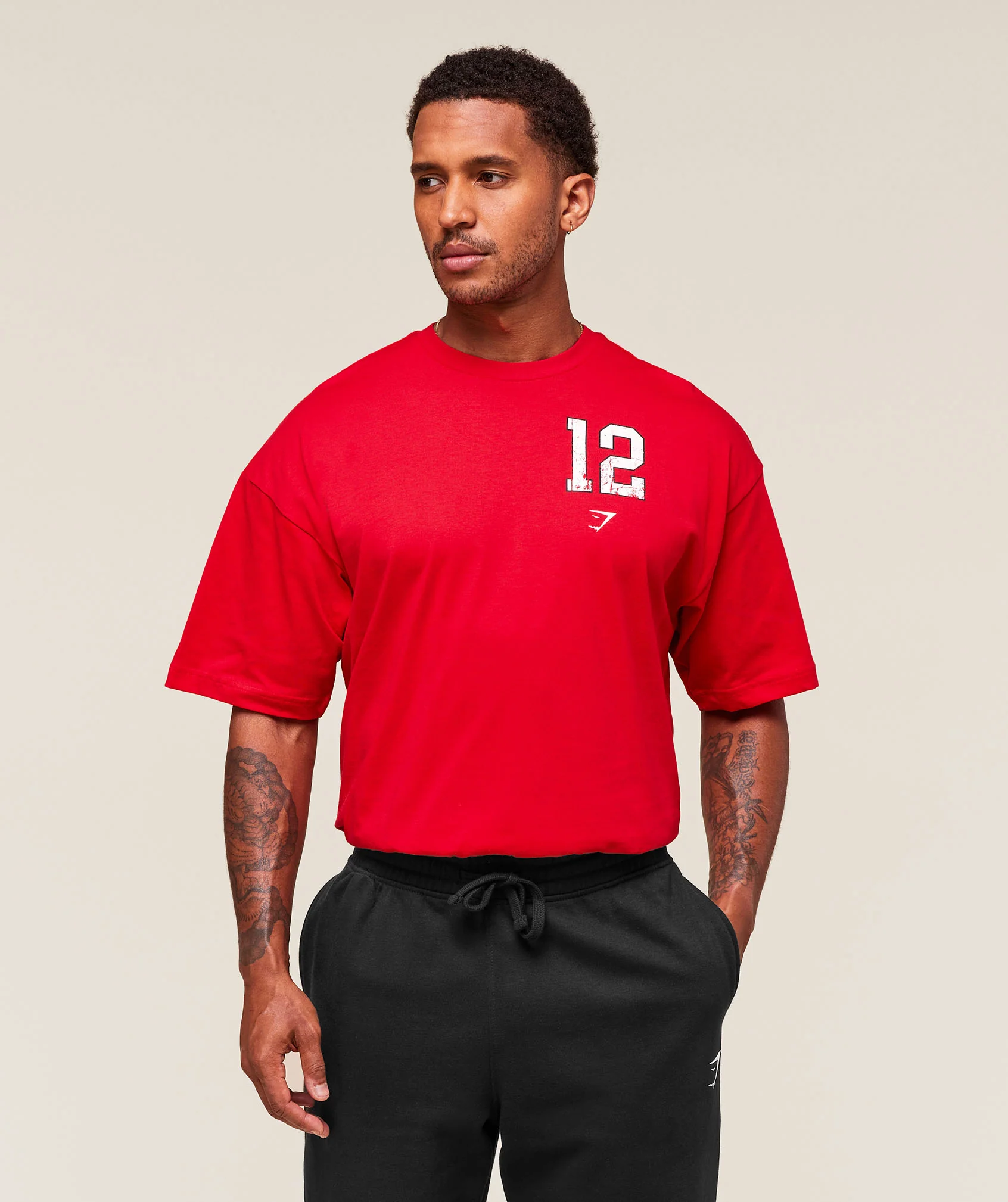 Campus T-Shirt – Athletic Red