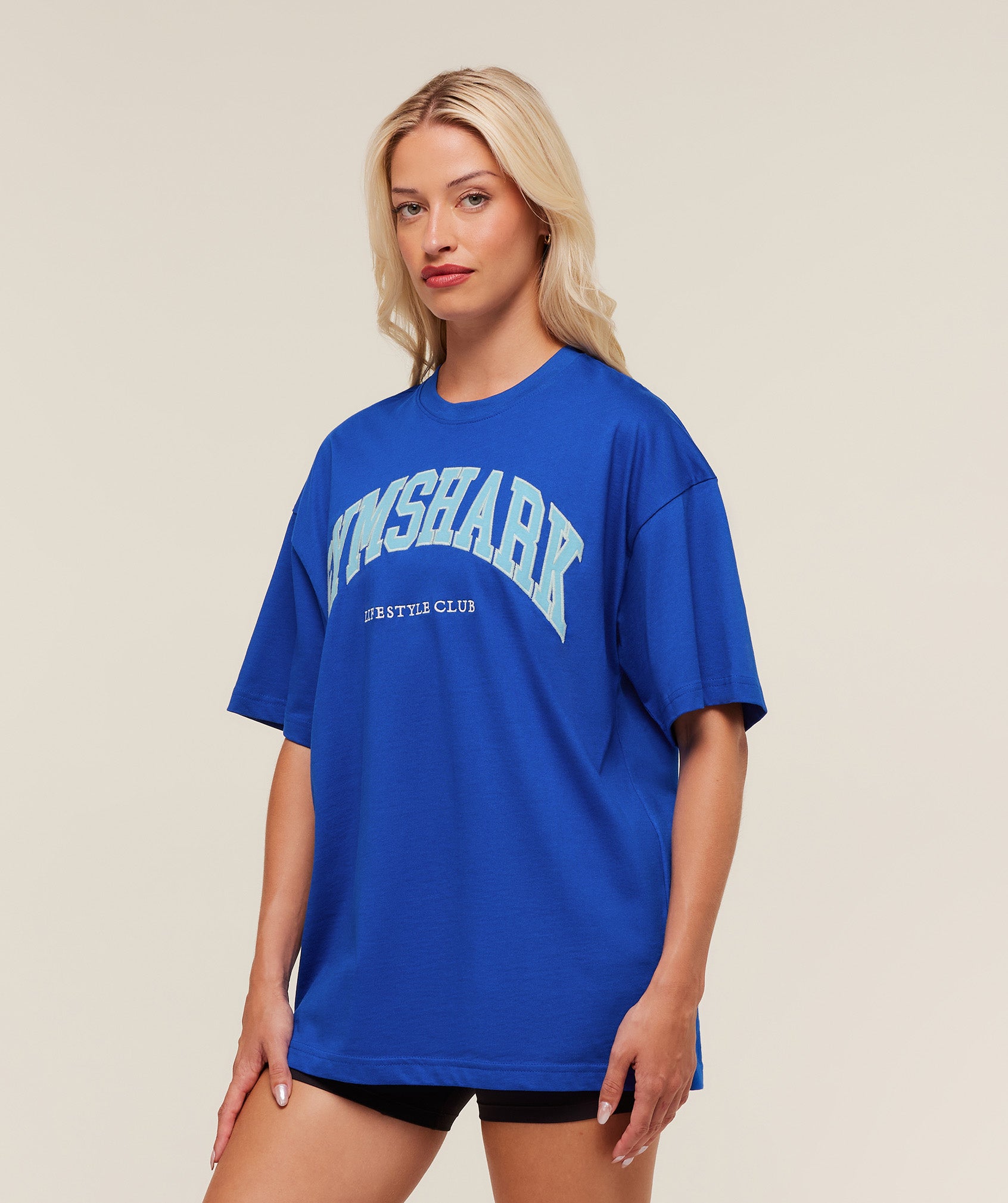 Collegiate Graphic T-Shirt – Athletic Blue - Imagen 2