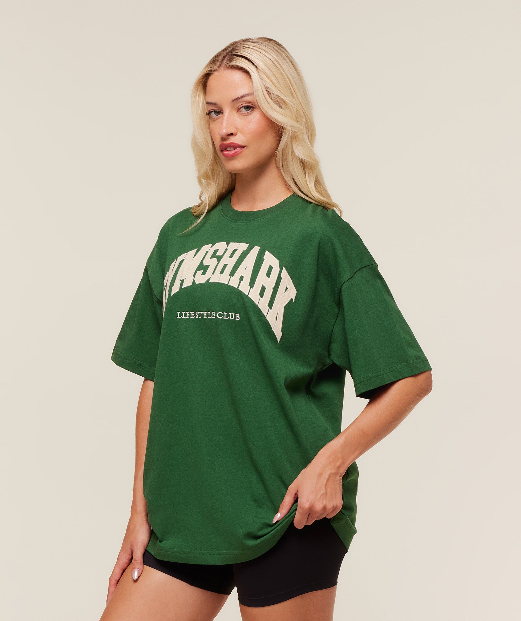 Collegiate Graphic T-Shirt – Athletic Green - Imagen 2