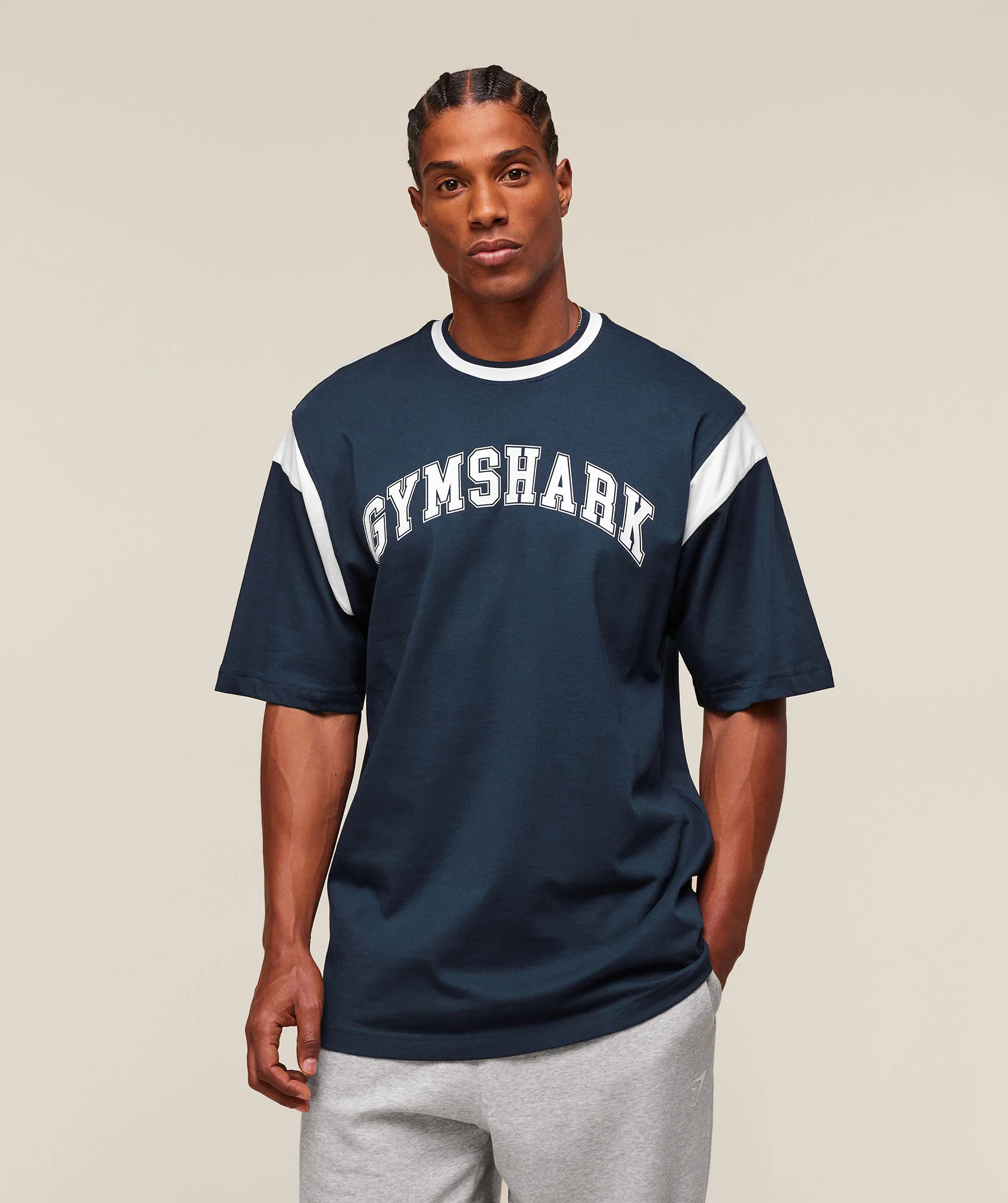 GSLC Oversized T-Shirt – Navy