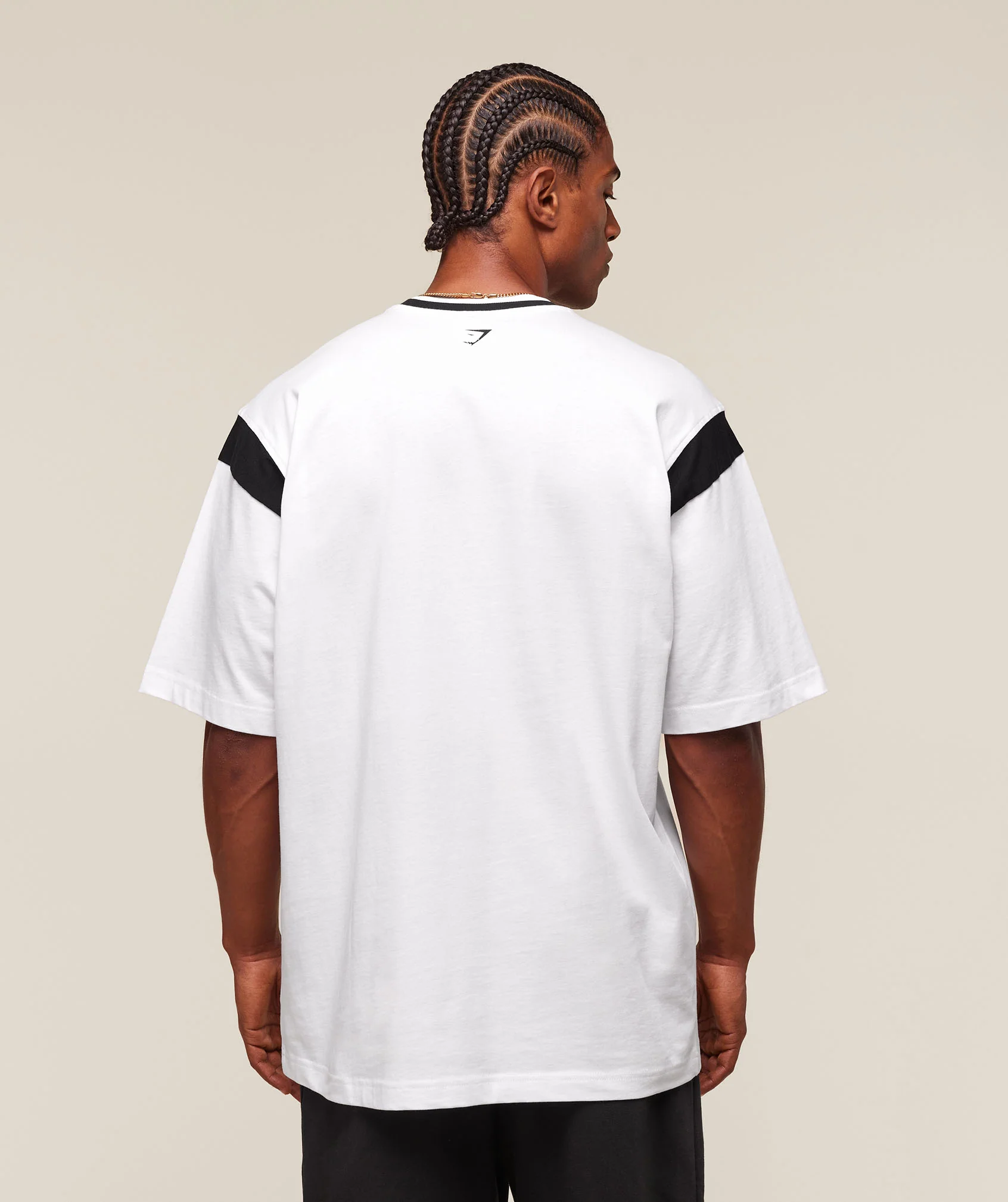 GSLC Oversized T-Shirt – White/Black