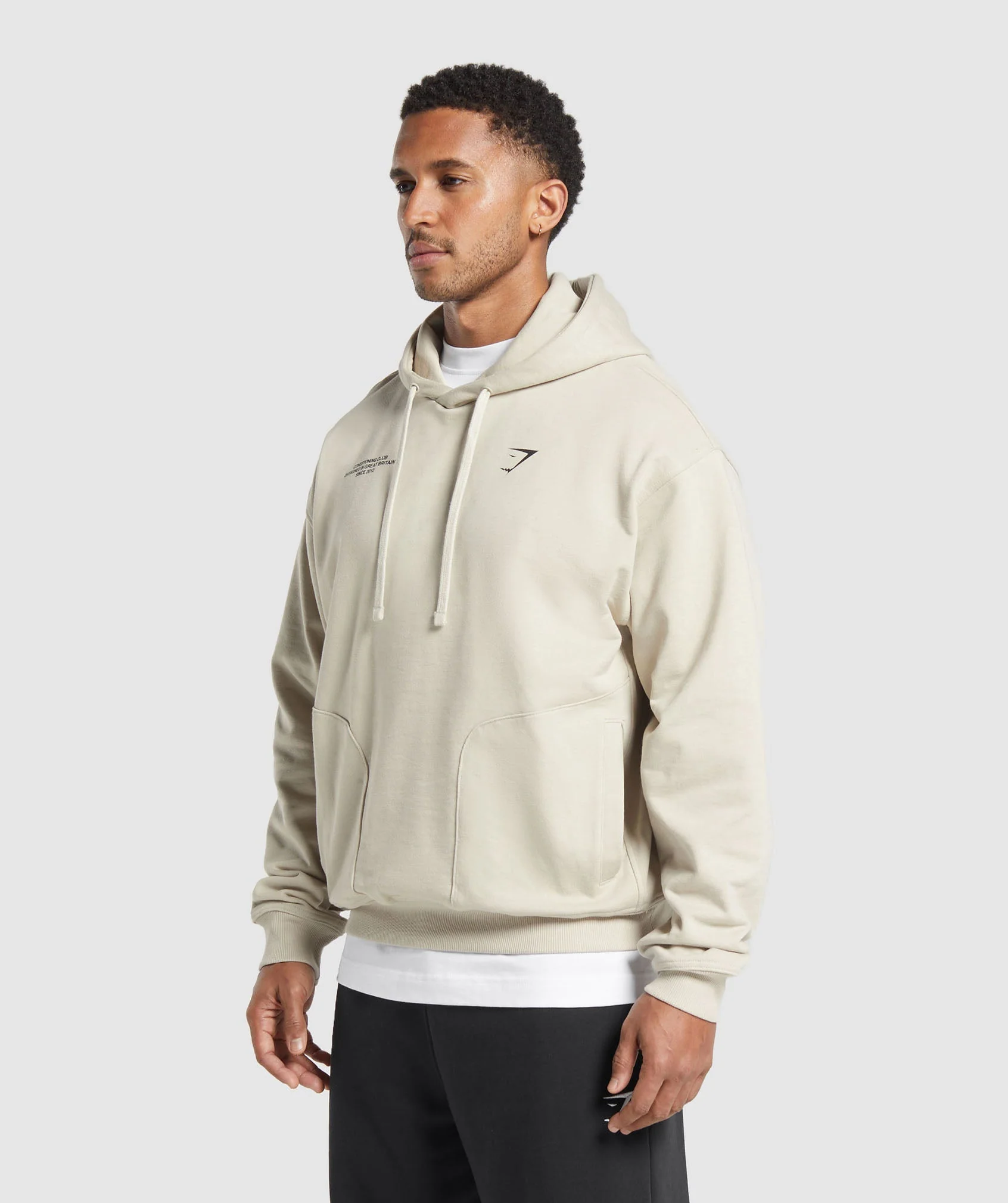 Conditioning Club Hoodie – Pebble Grey - Imagen 2