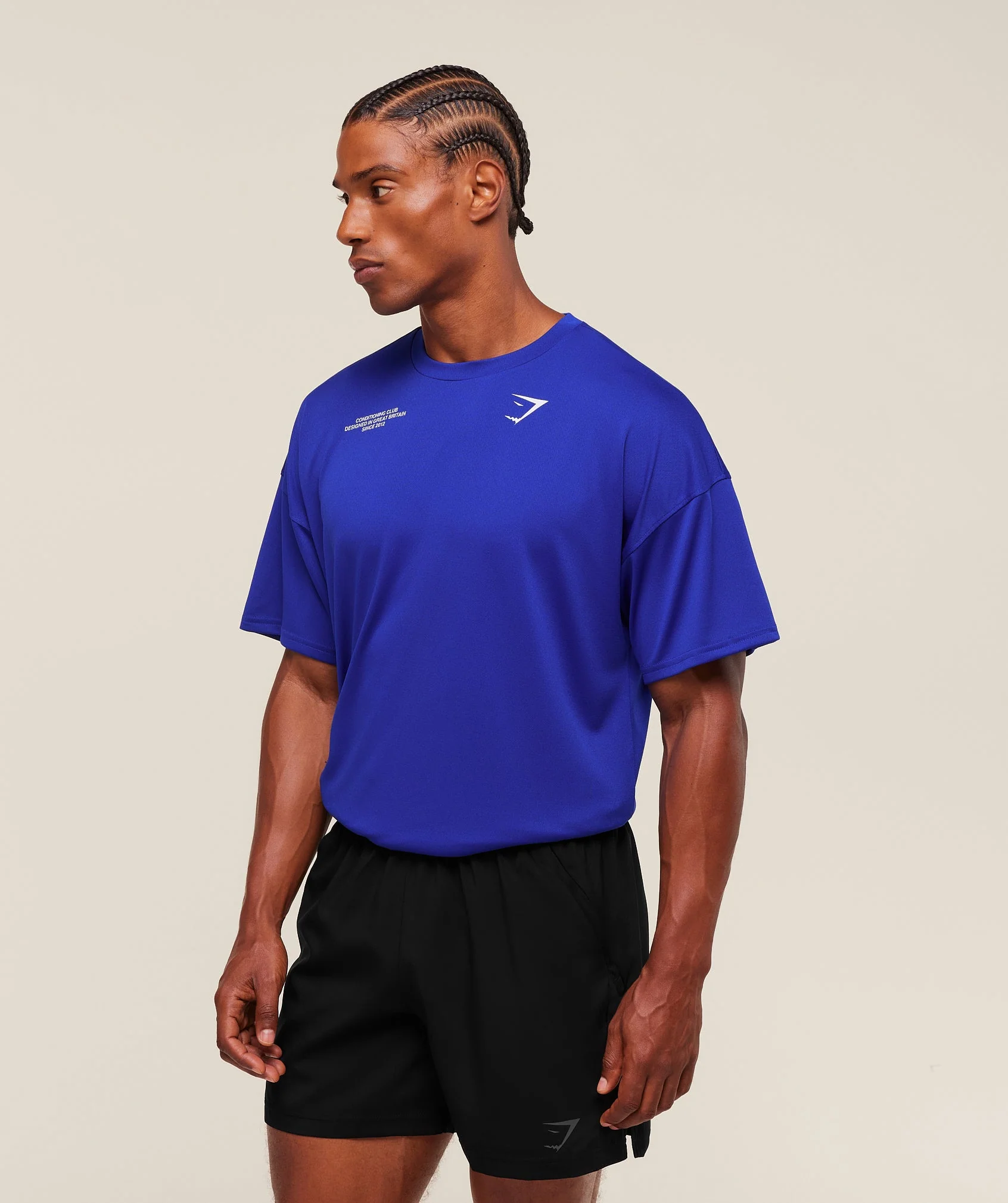 Conditioning Club Oversized T-Shirt – Athletic Blue - Imagen 2