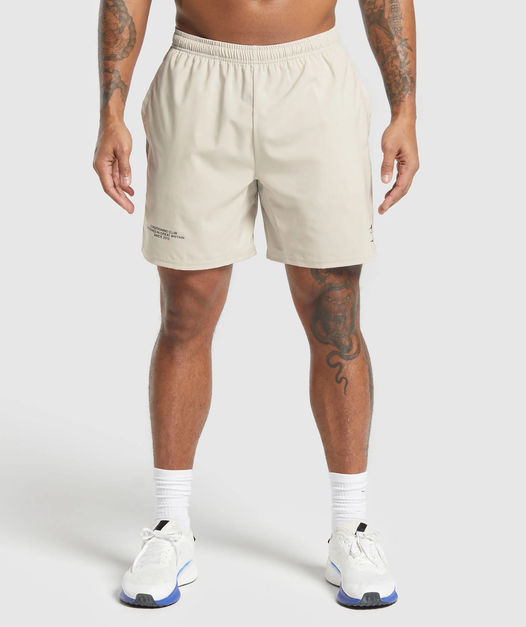Conditioning Club Shorts – Pebble Grey