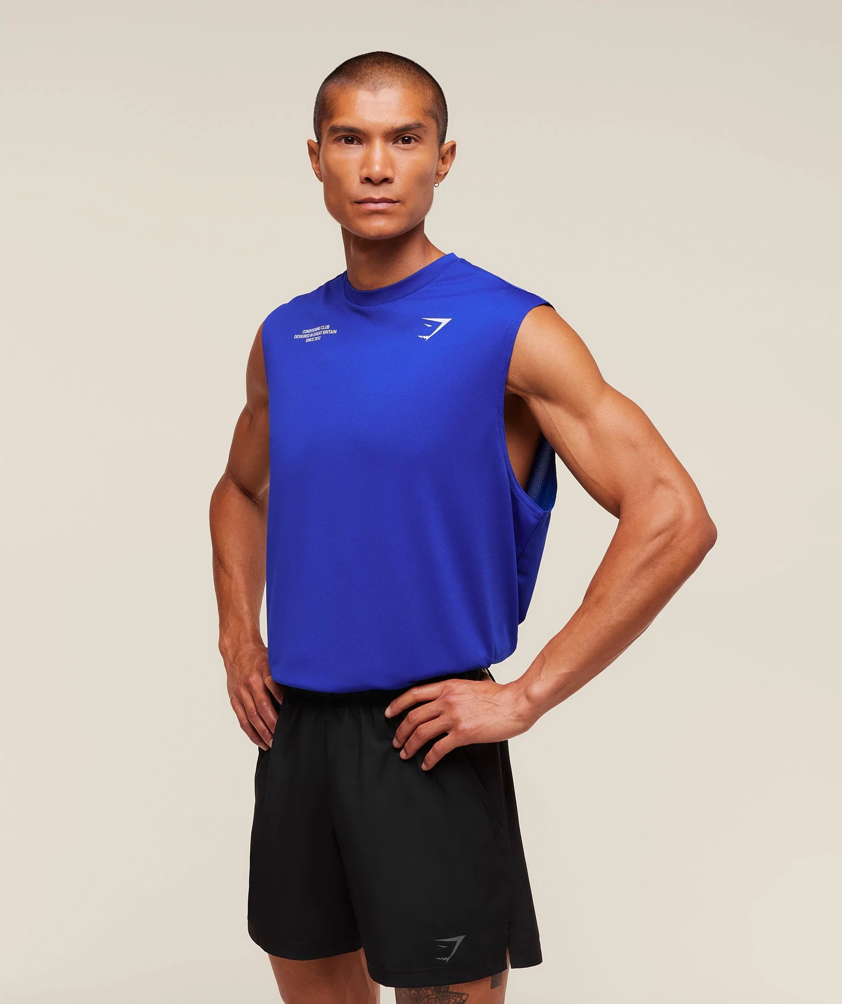 Conditioning Club Tank – Athletic Blue - Imagen 2