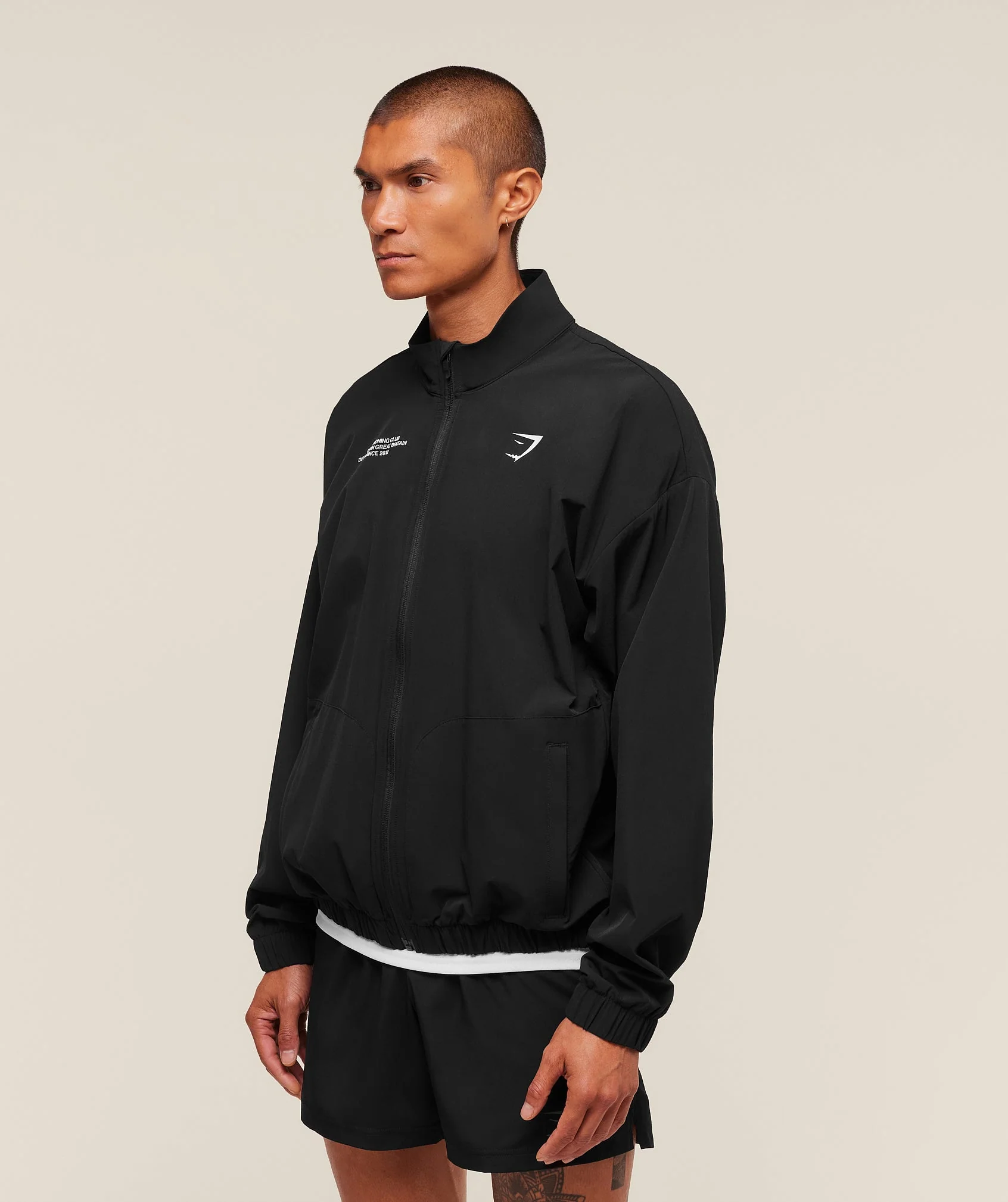 Conditioning Club Track Jacket – Black - Imagen 2